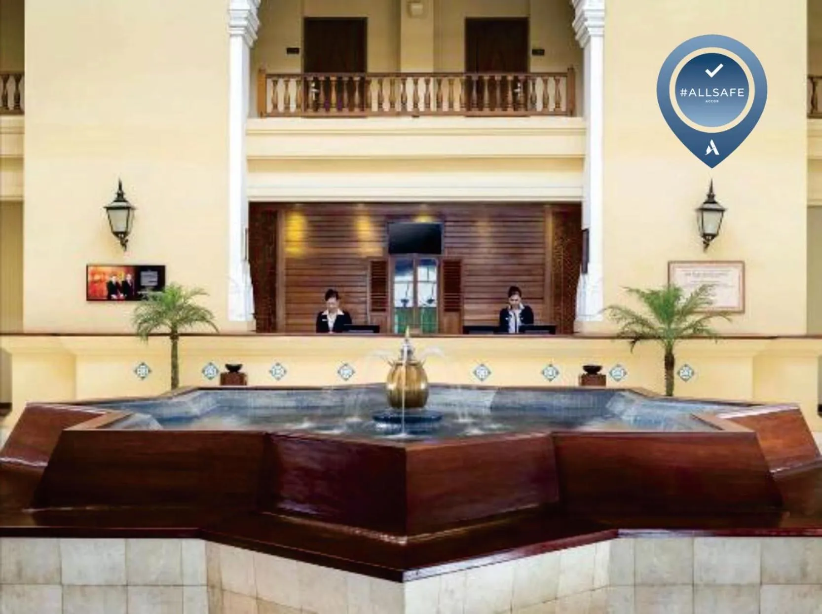 Logo/Certificate/Sign, Bathroom in Novotel Bukittinggi