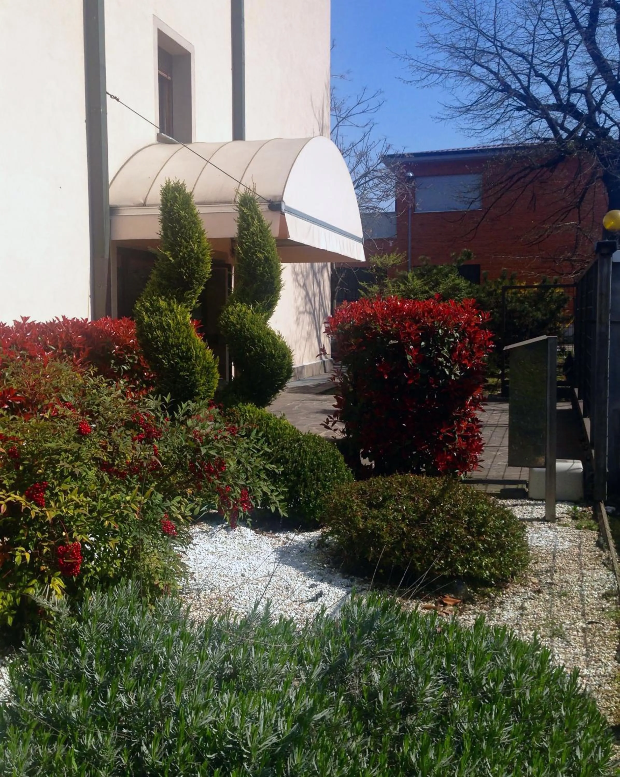 Patio in Hotel Forum