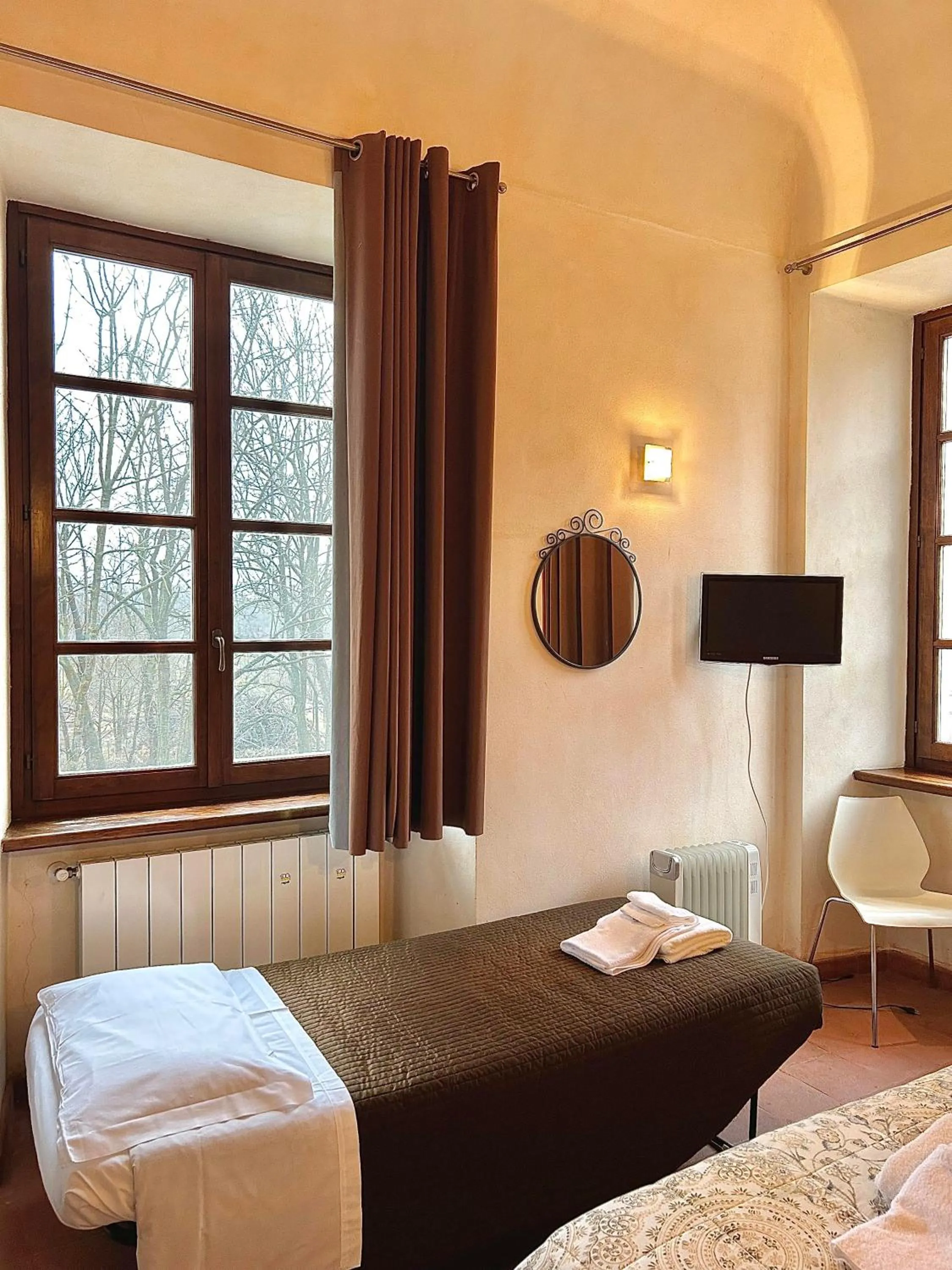 Bed in Foresteria La Rubbianetta