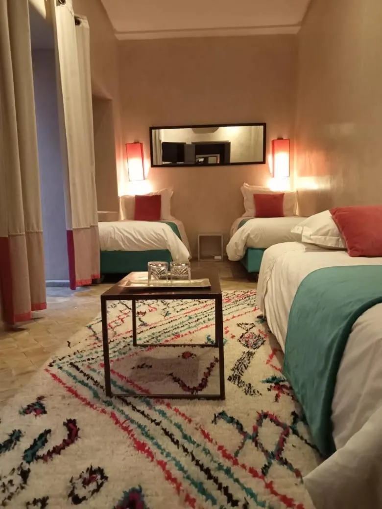 Bed in Riad Vendôme & Spa