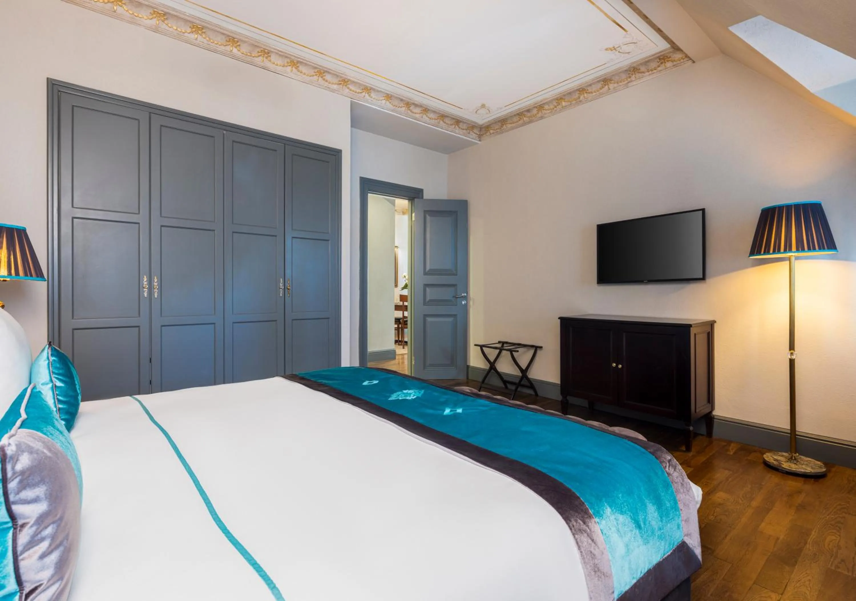 Bed in Palazzo Donizetti Hotel - Special Class
