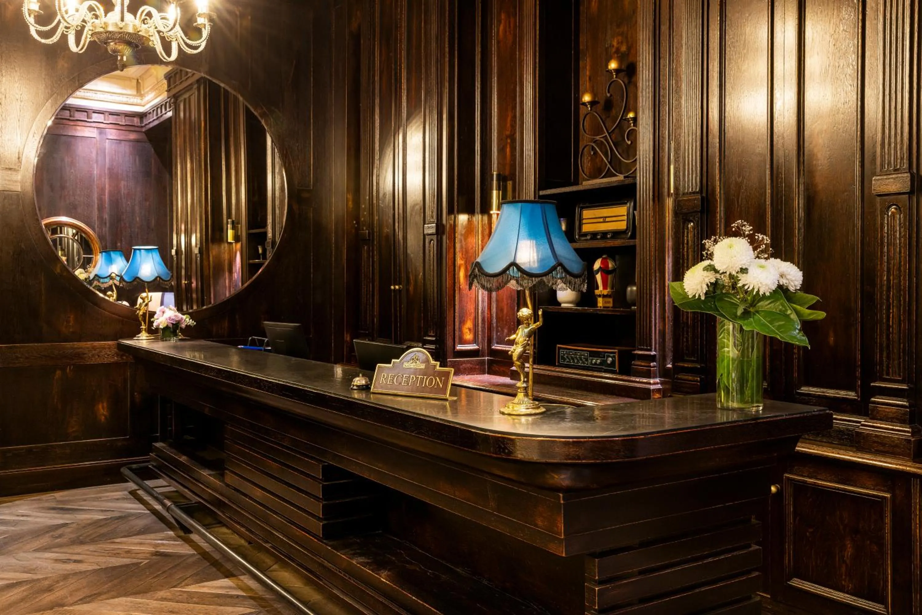 Lobby or reception in Palazzo Donizetti Hotel - Special Class