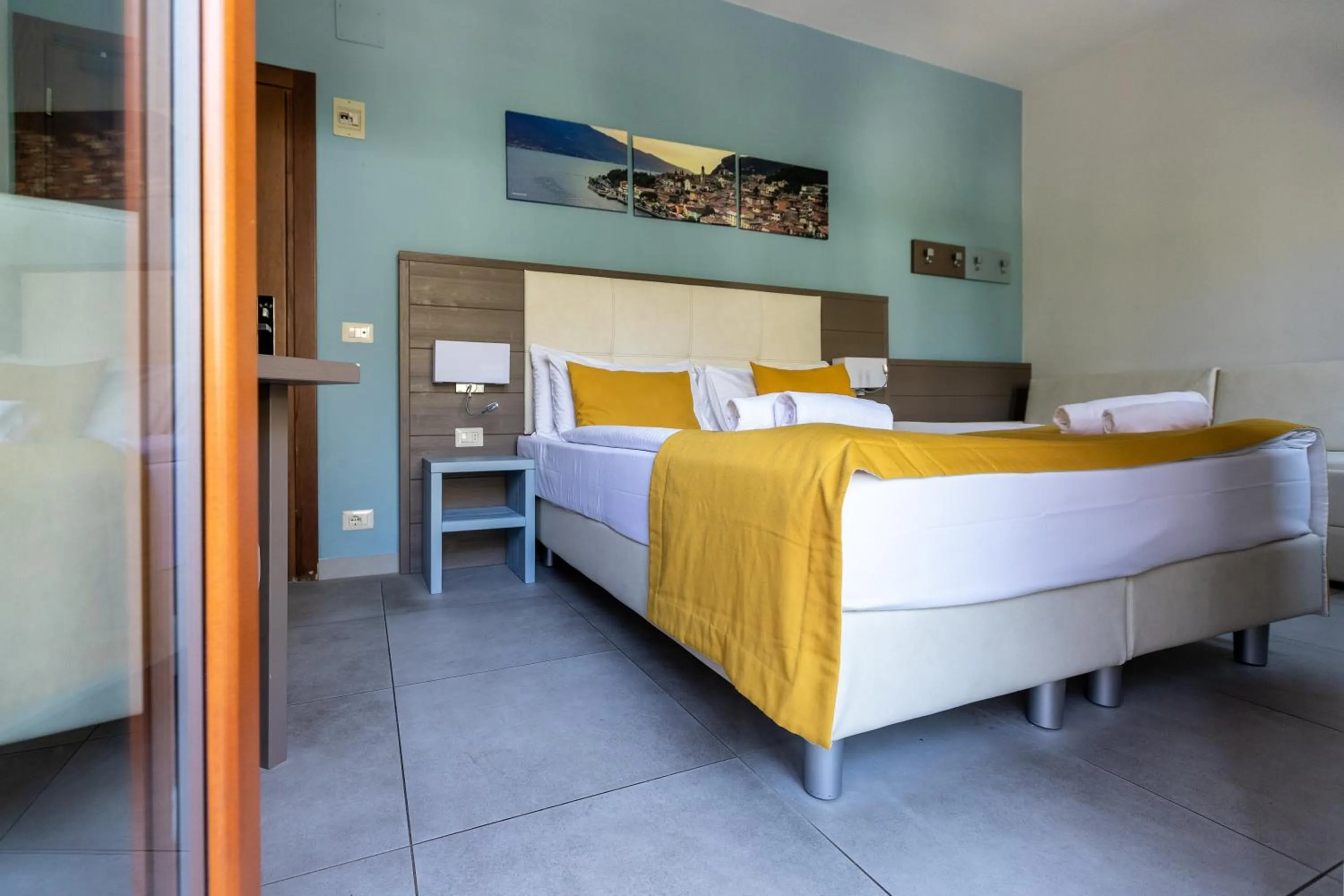 Bed in Hotel Limone