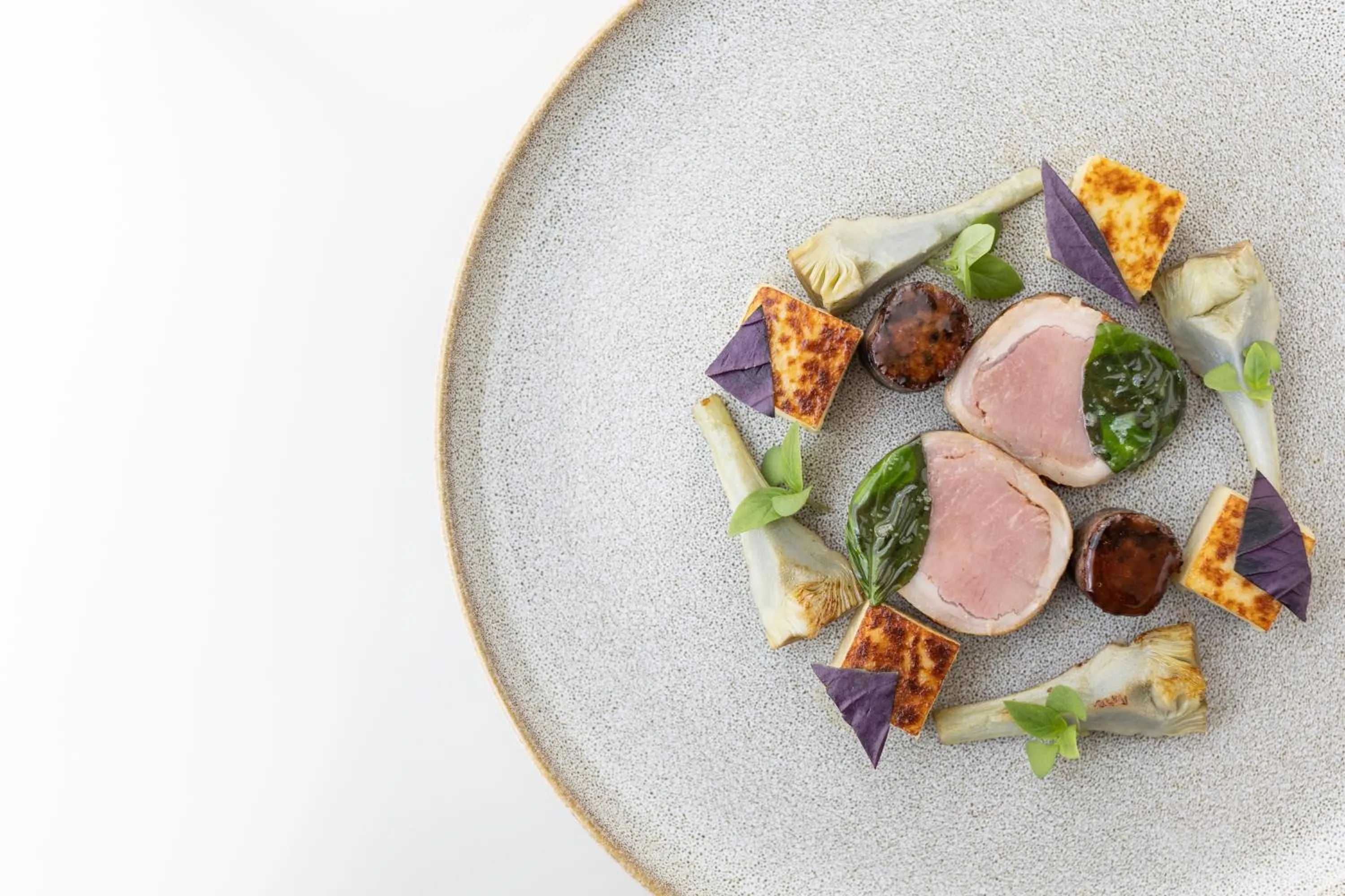 Dinner in Le Carré d'Alethius Logis Hôtel-Restaurant Gastronomique