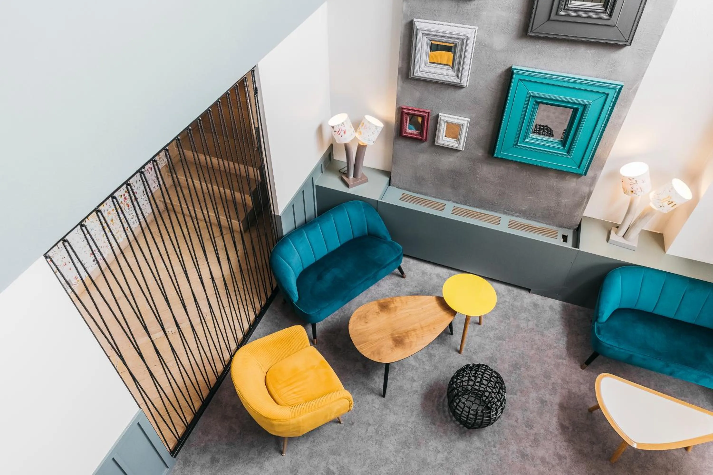 Living room in Le Carré d'Alethius Logis Hôtel-Restaurant Gastronomique