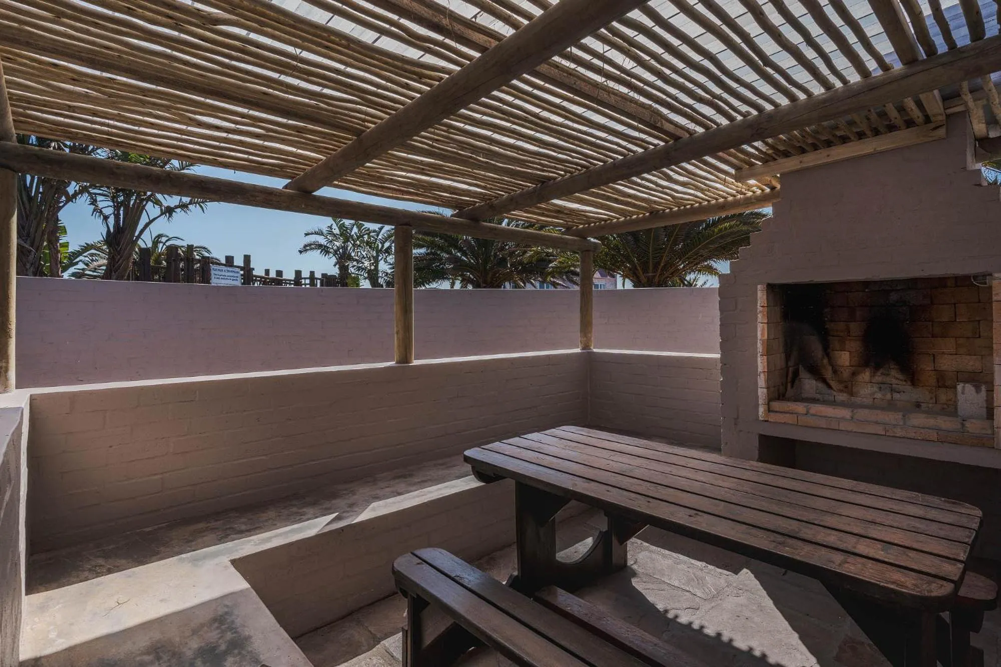 Patio in Blue Bay Lodge