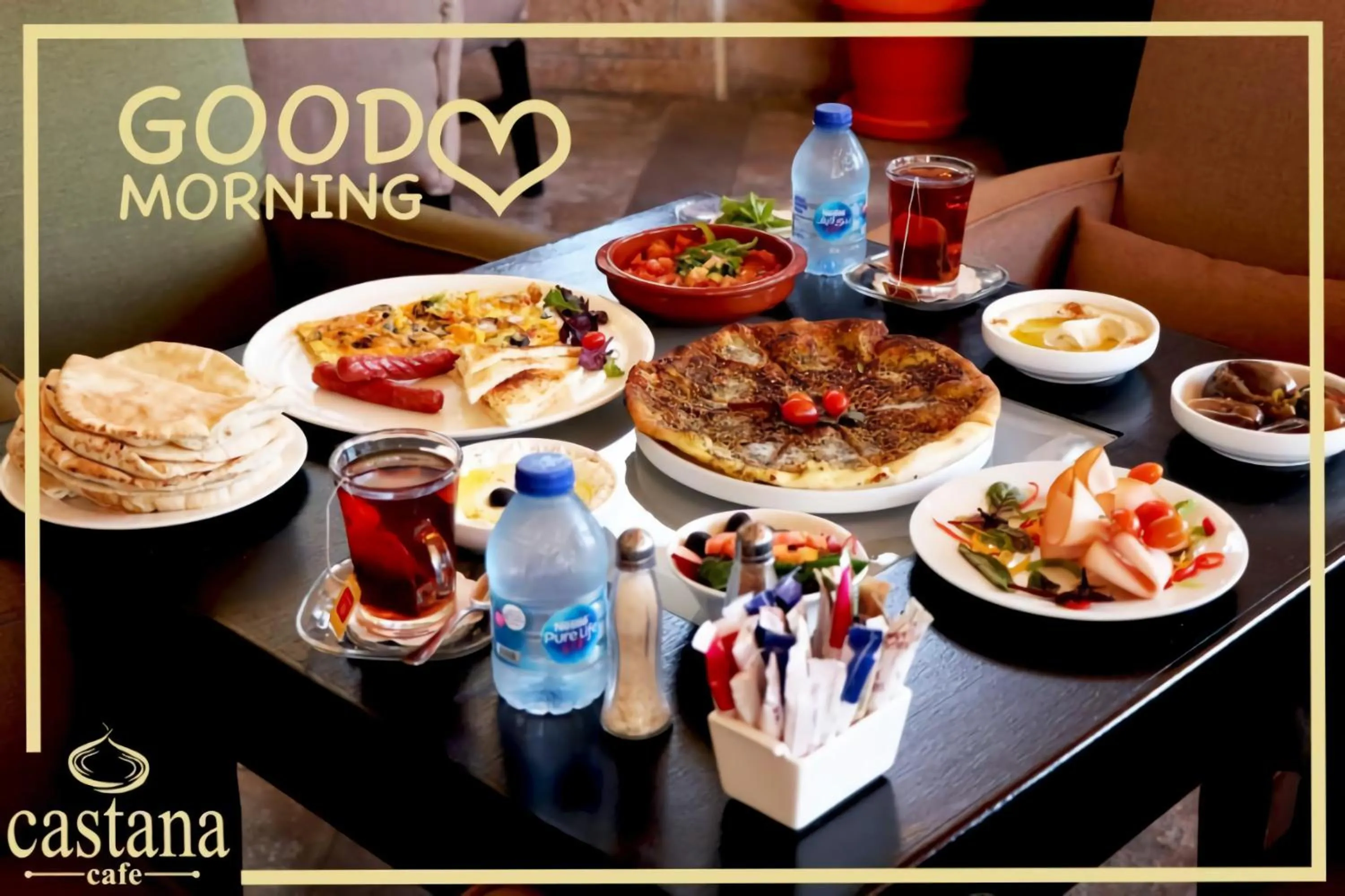 Food and drinks in Rozana Hotel