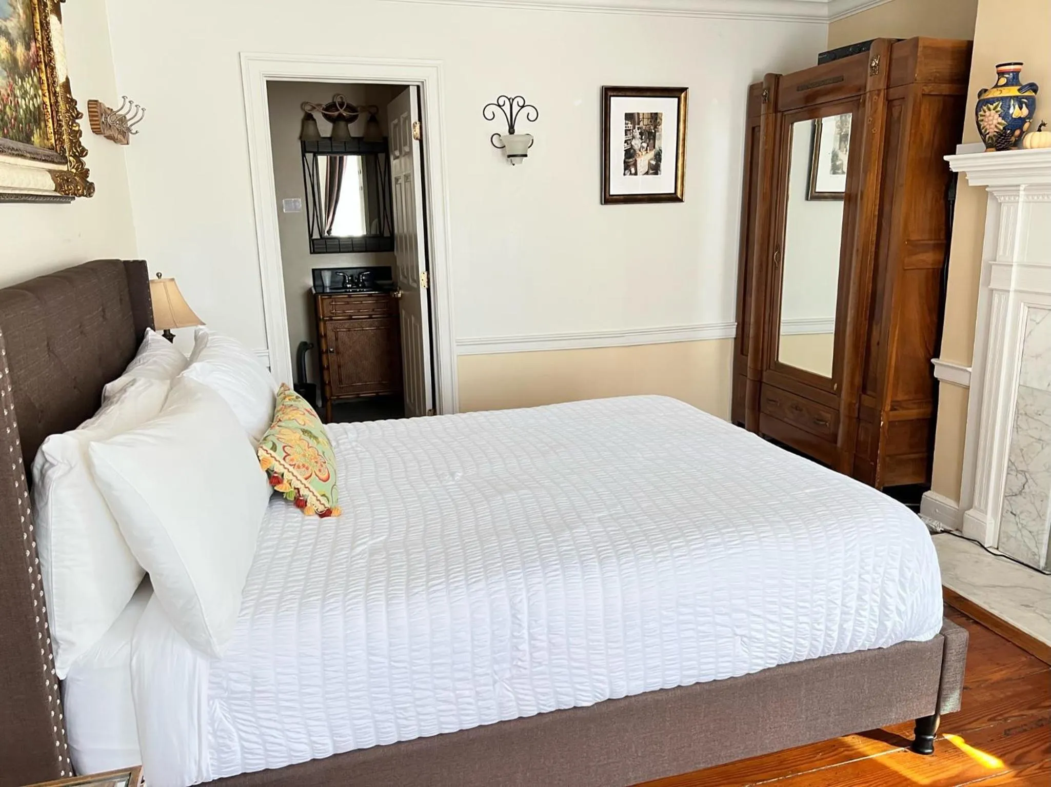 Bed in Old Brick Inn