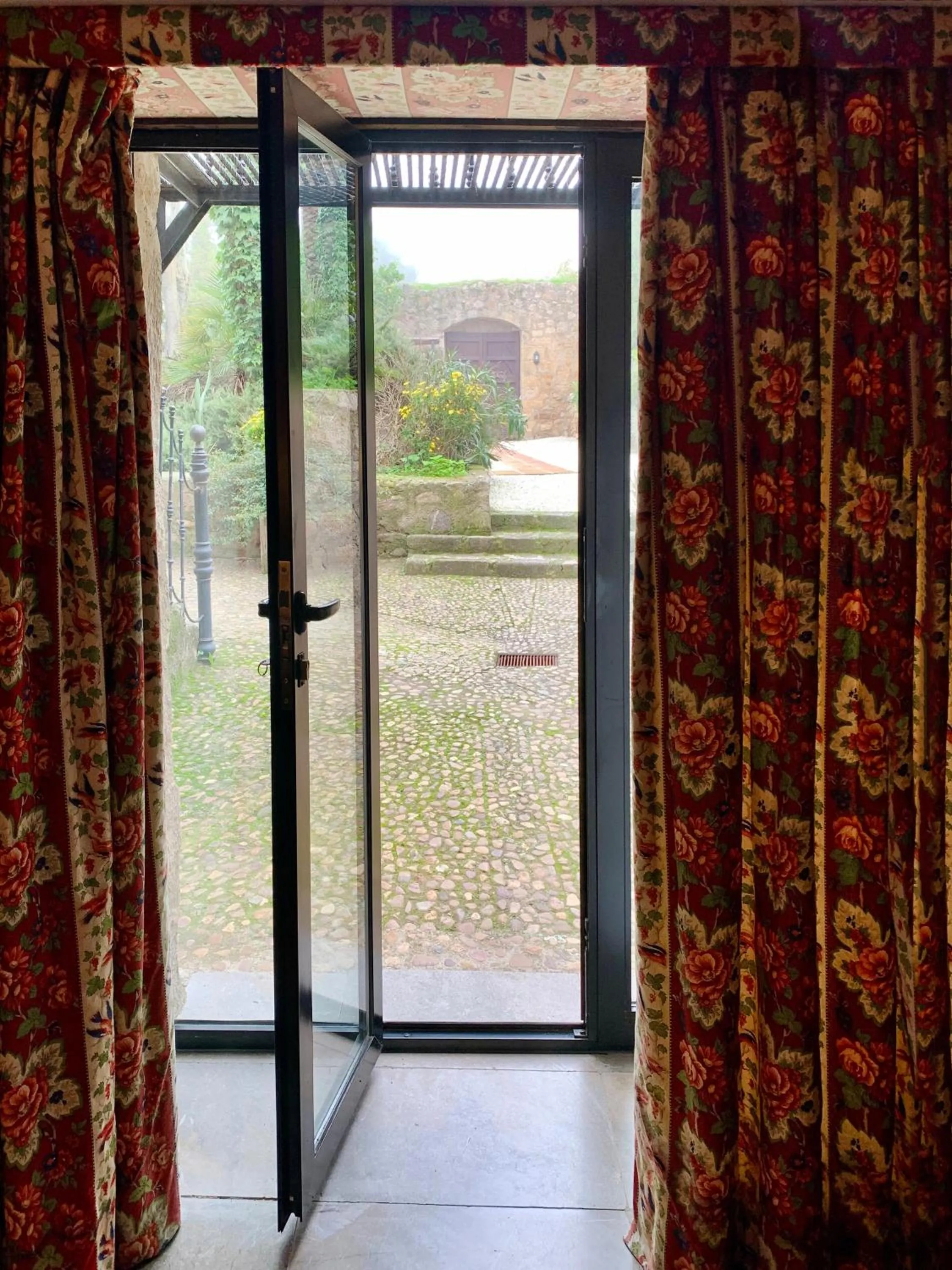 Garden view in Hotel Boutique Casa de Orellana