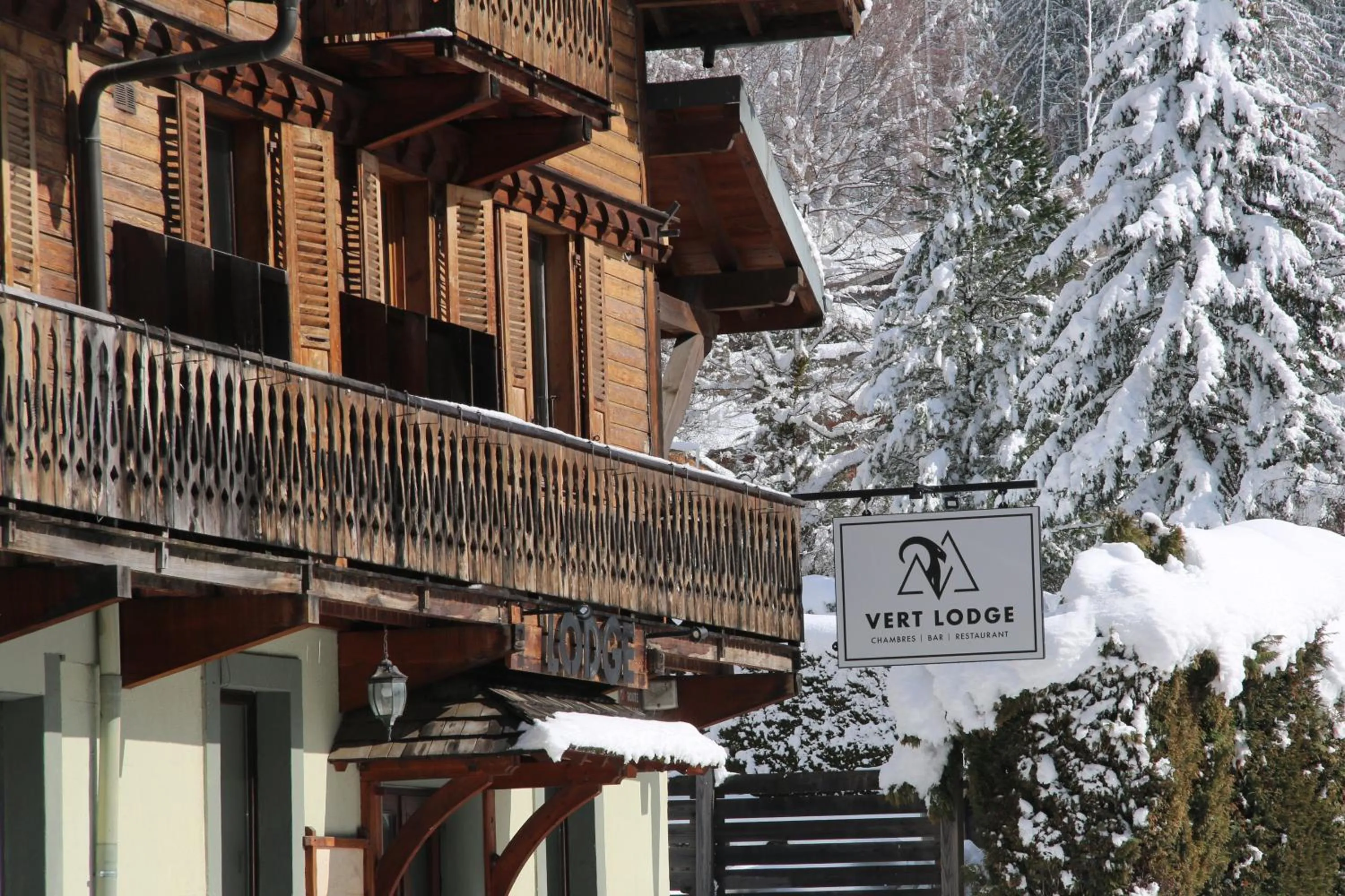 Balcony/Terrace in Vert Lodge Chamonix