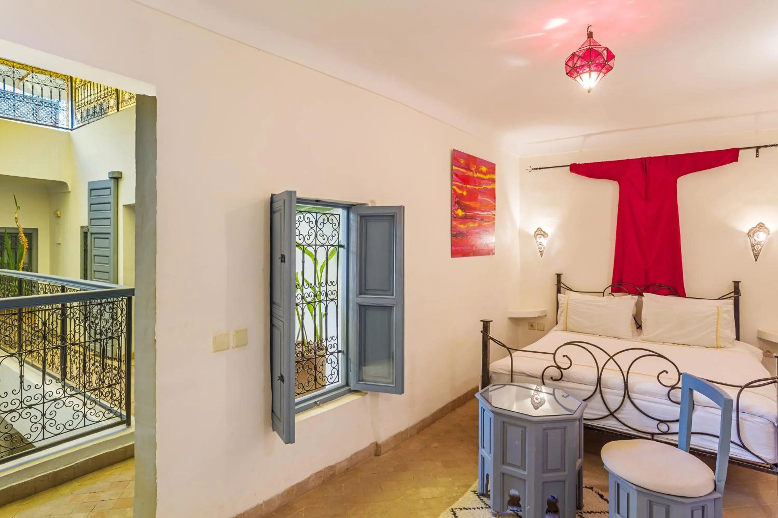 Photo of the whole room, Bed in Riad Linda