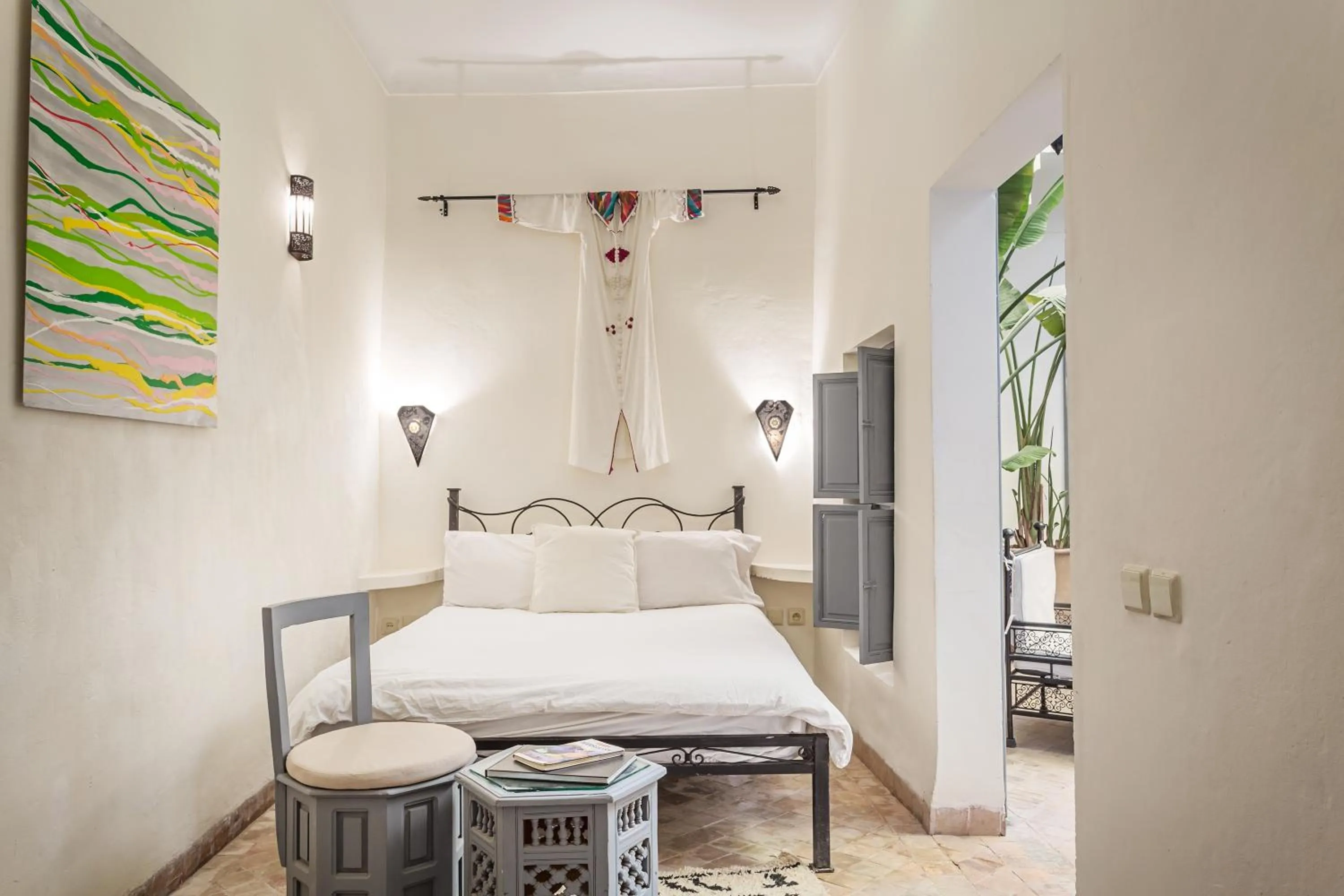 Photo of the whole room, Bed in Riad Linda