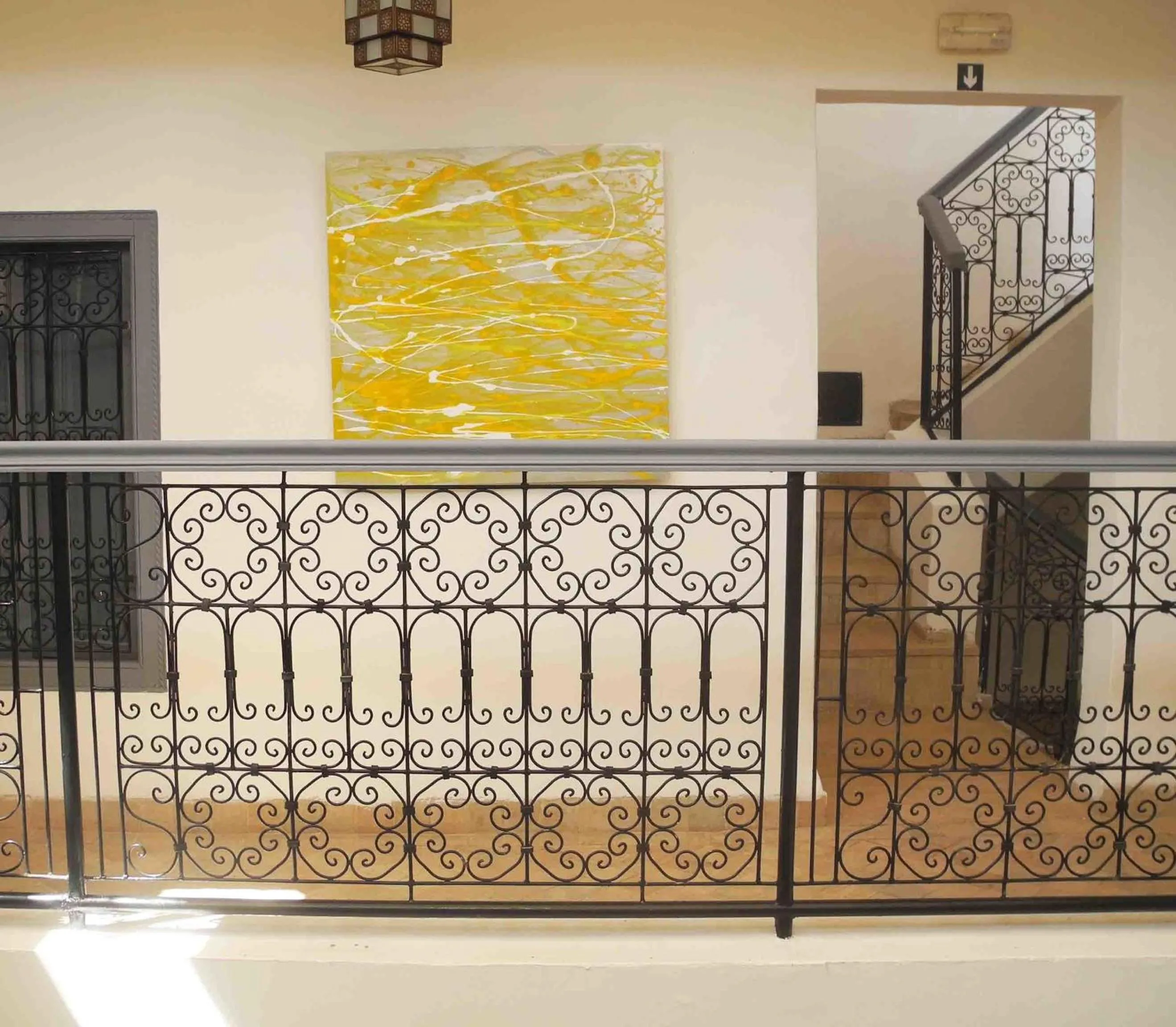 Decorative detail in Riad Linda