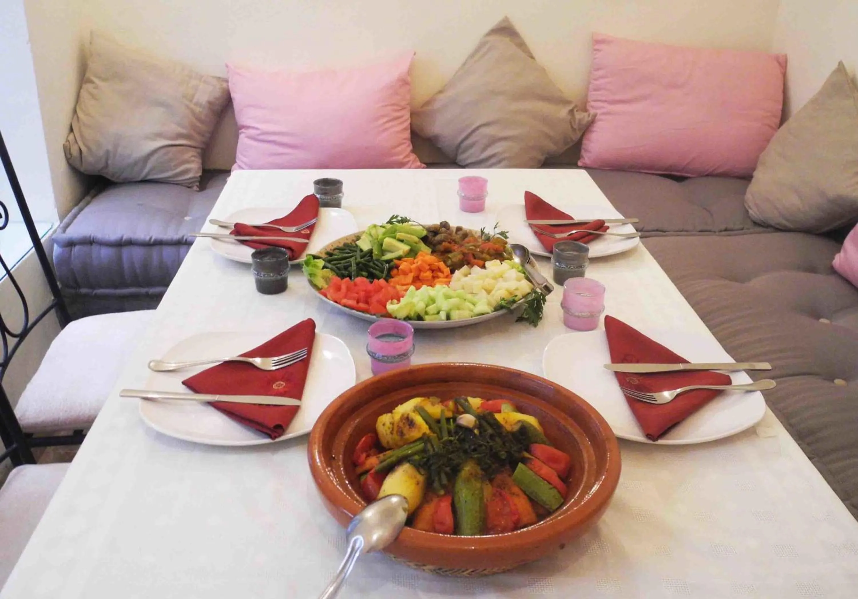 Food close-up in Riad Linda