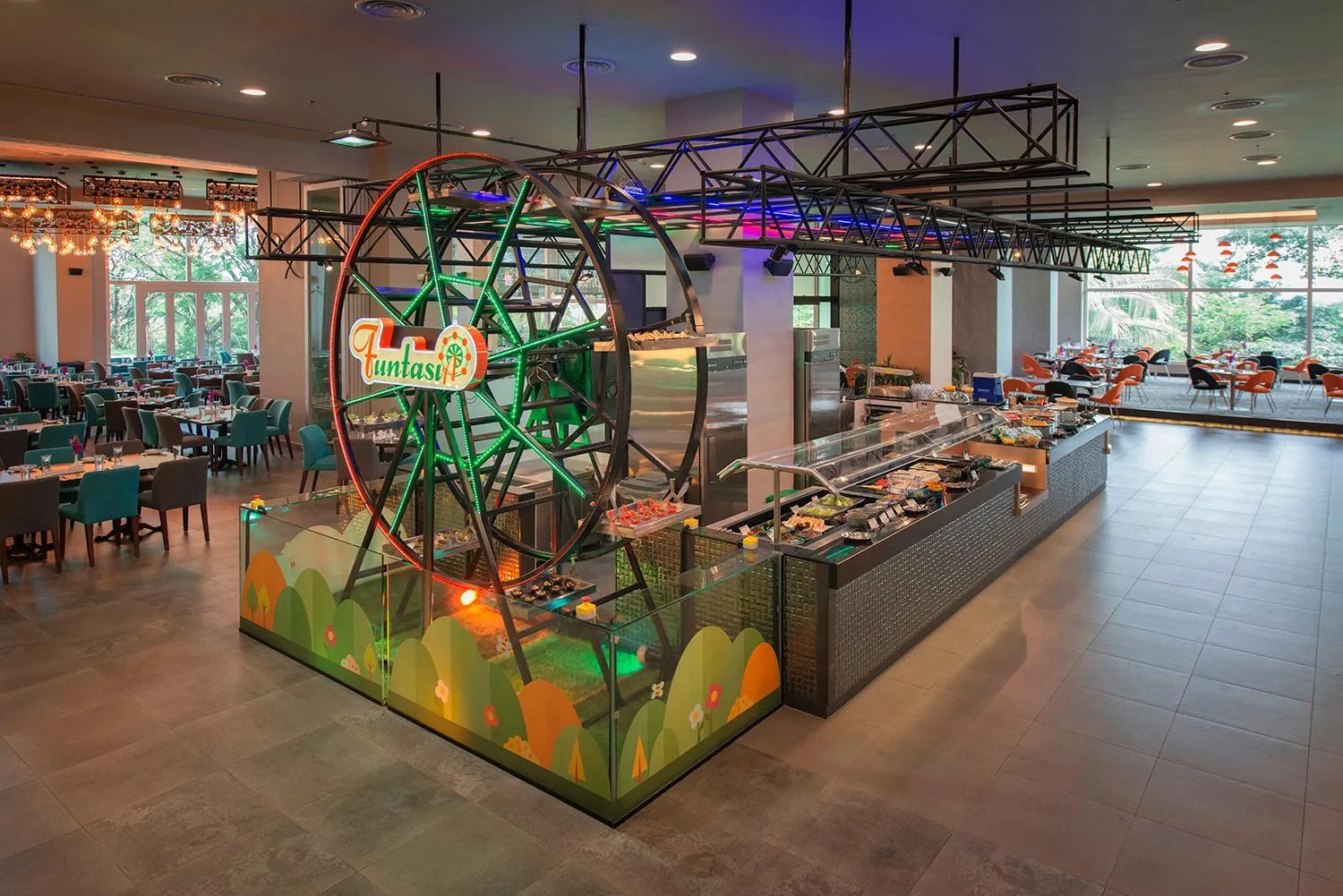 Restaurant/places to eat in Bangi Resort Hotel