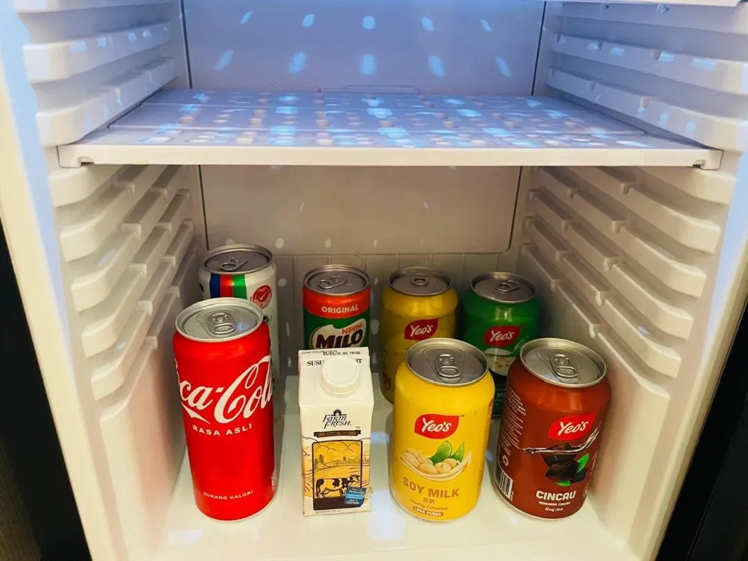 minibar in Bangi Resort Hotel