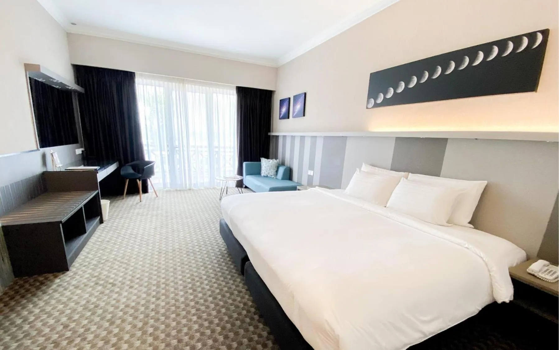 Bed in Bangi Resort Hotel