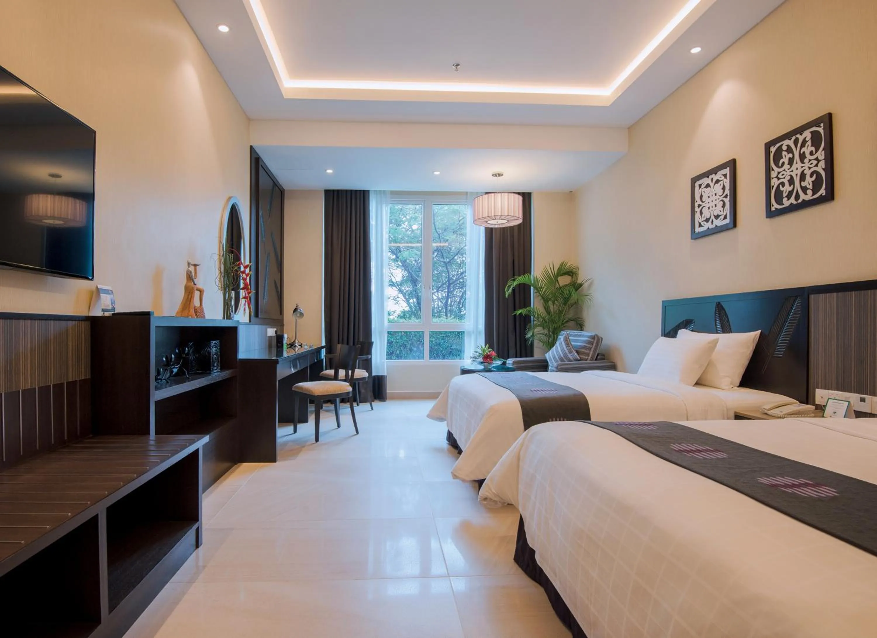 Bed in Bangi Resort Hotel