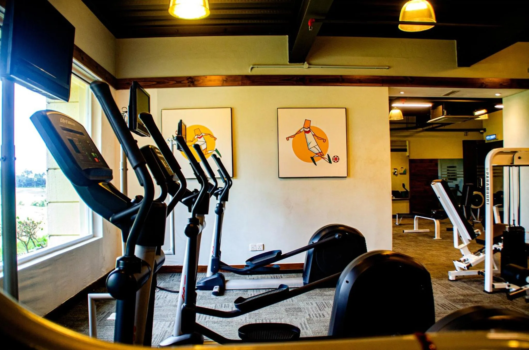 Fitness centre/facilities in Bangi Resort Hotel