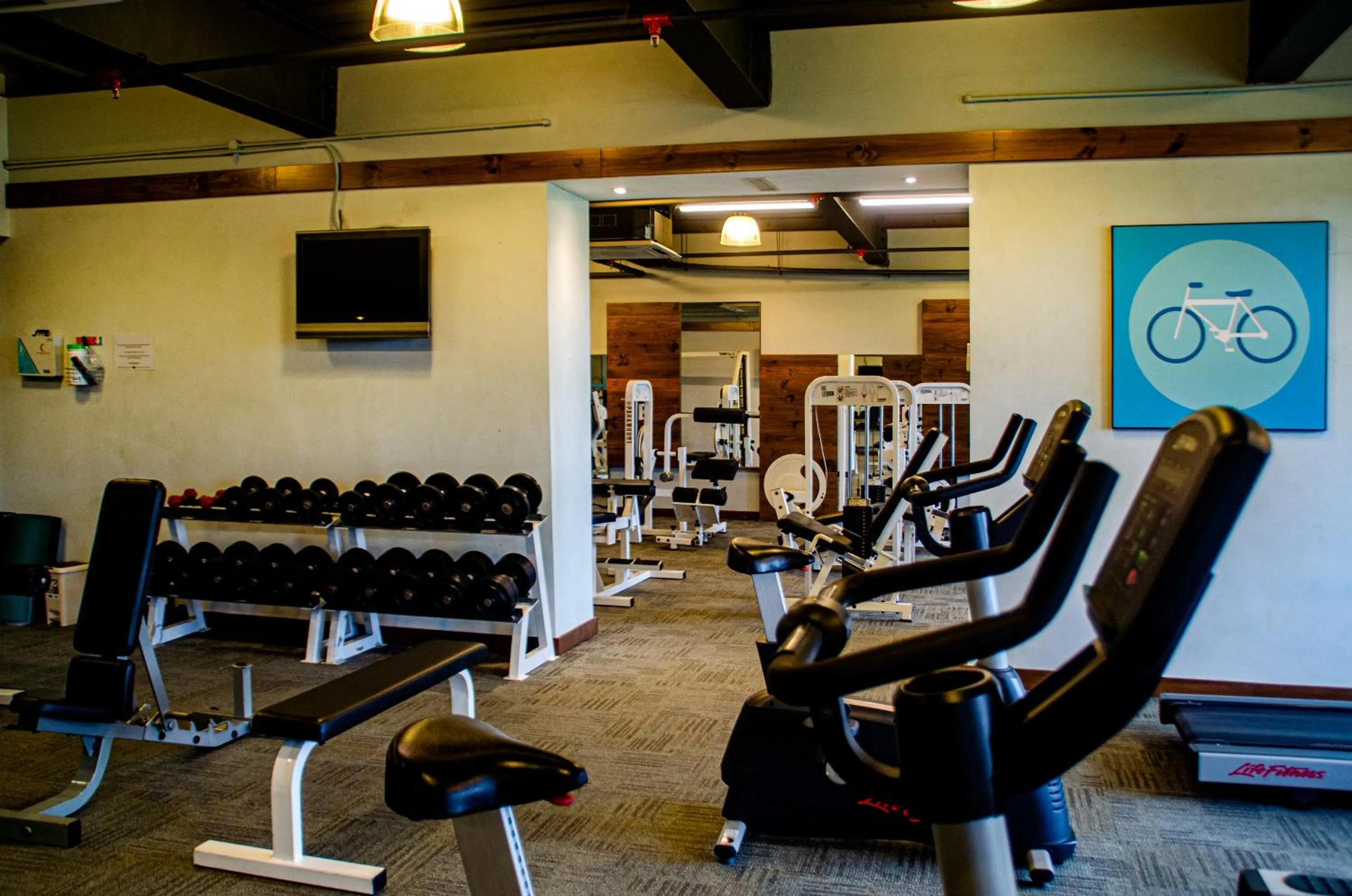 Fitness centre/facilities in Bangi Resort Hotel