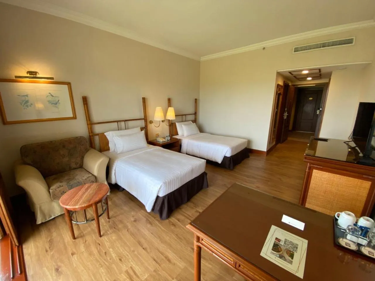 Photo of the whole room, Bed in Bangi Resort Hotel