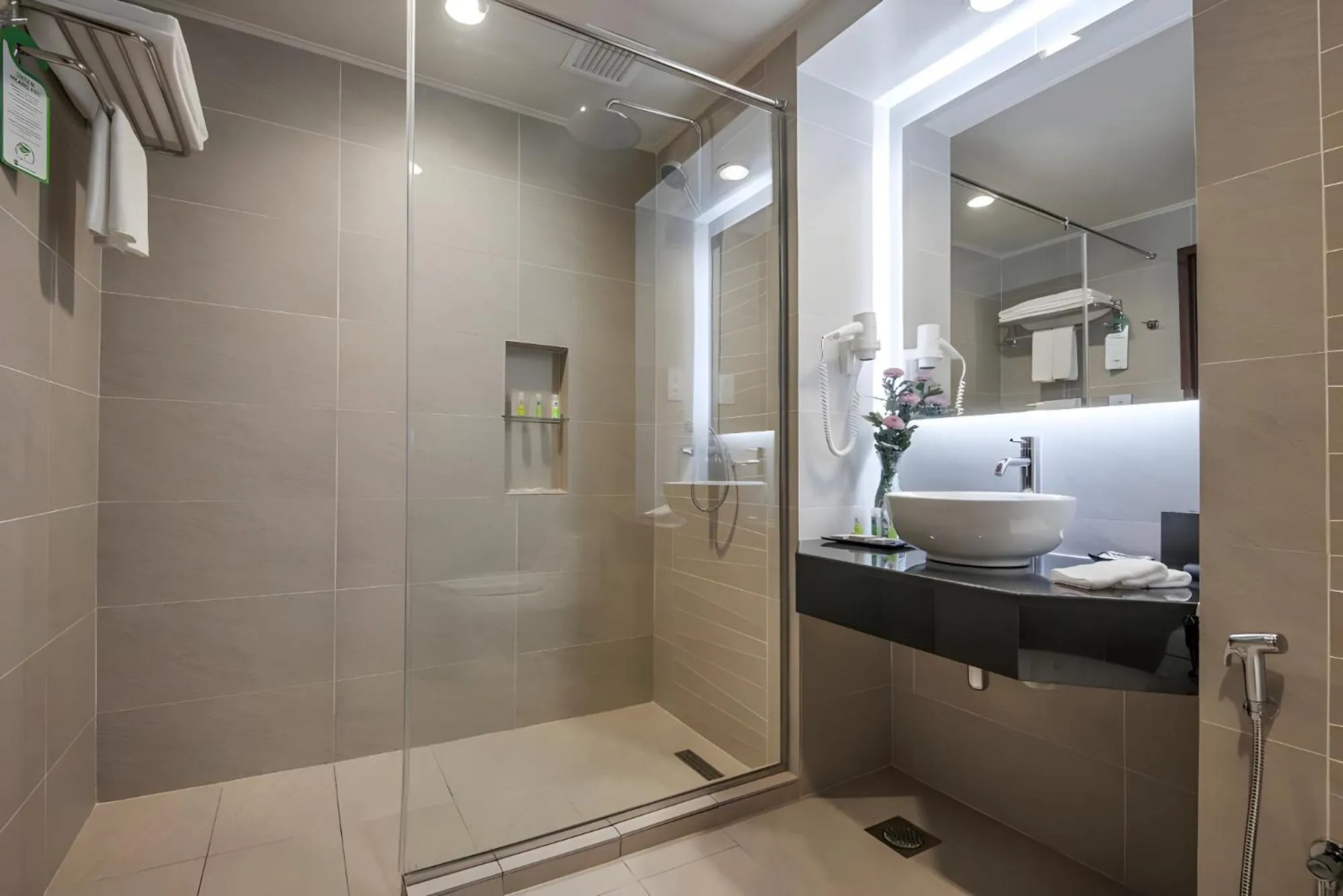 Shower in Bangi Resort Hotel