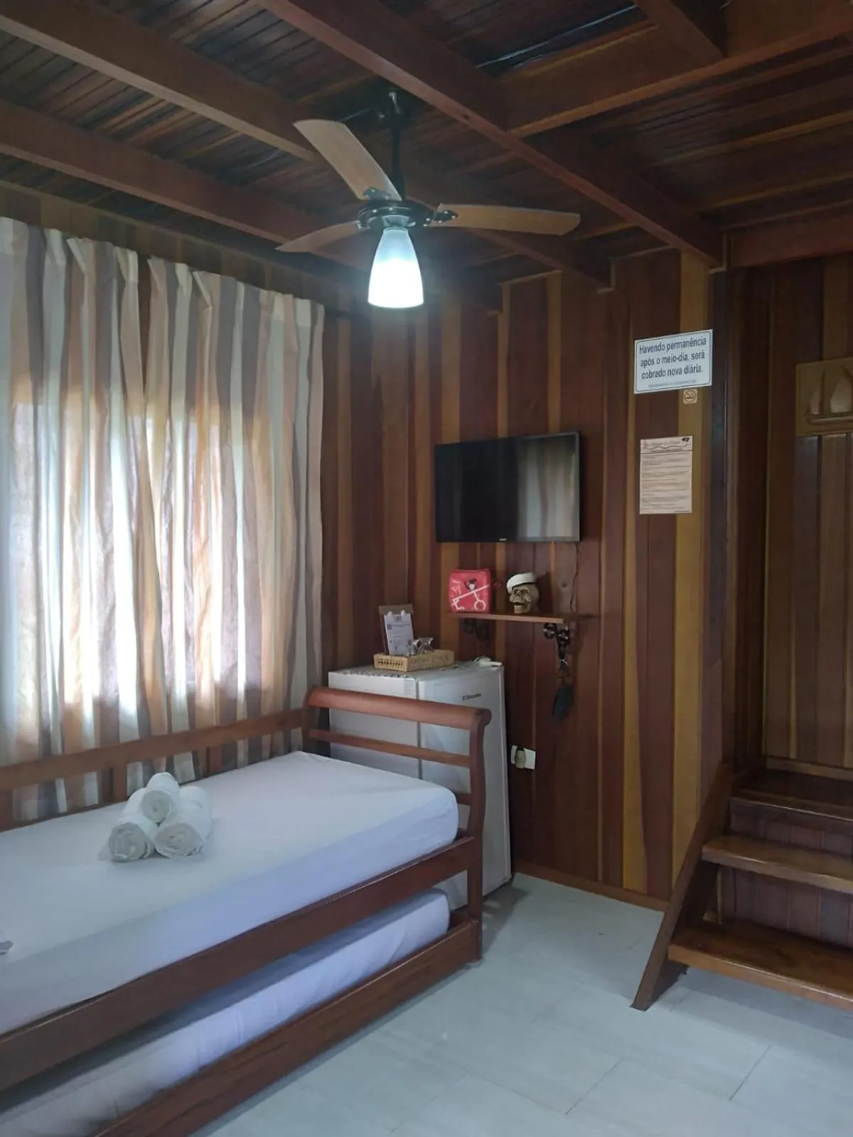 Bedroom, Bed in Pousada Refugio do Pirata
