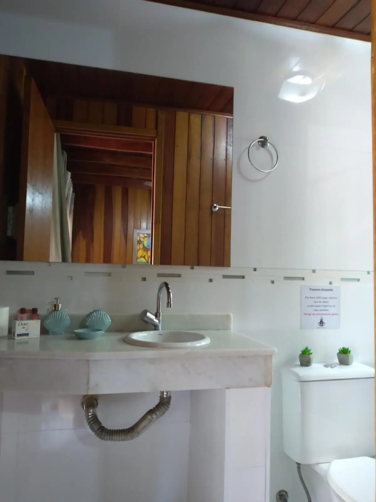 Bathroom in Pousada Refugio do Pirata