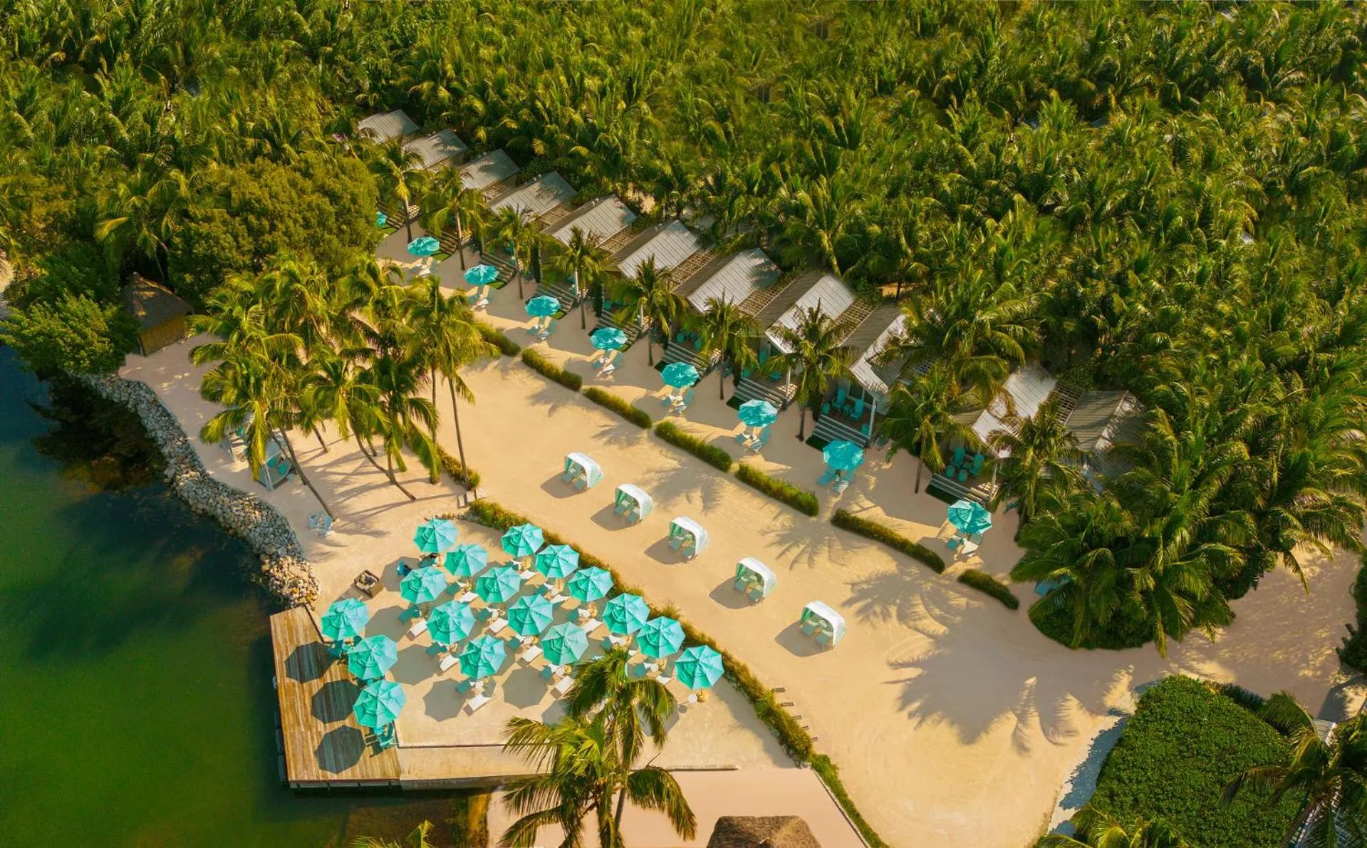 Bird's eye view in Bungalows Key Largo - All Inclusive