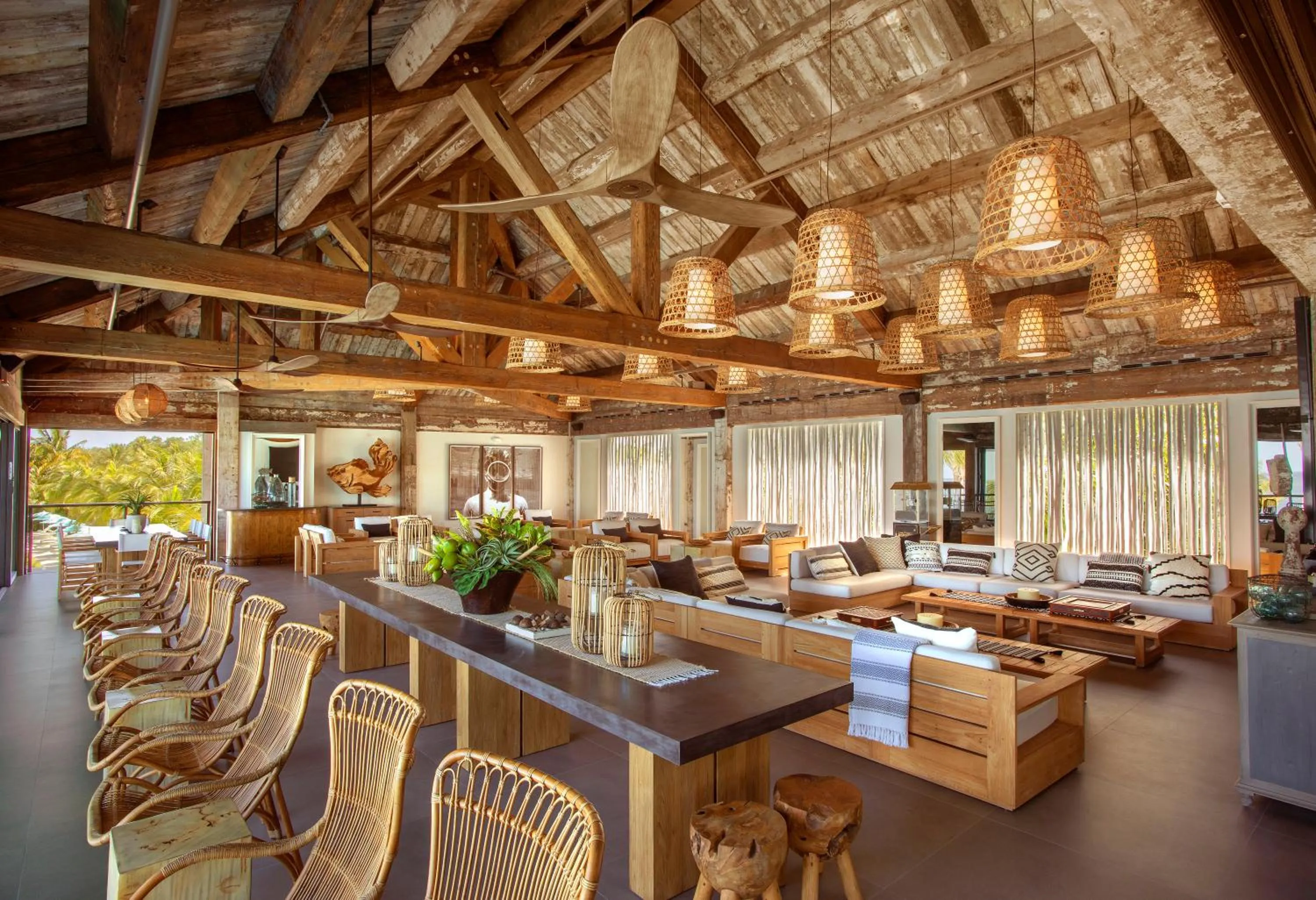 Communal lounge/ TV room in Bungalows Key Largo - All Inclusive