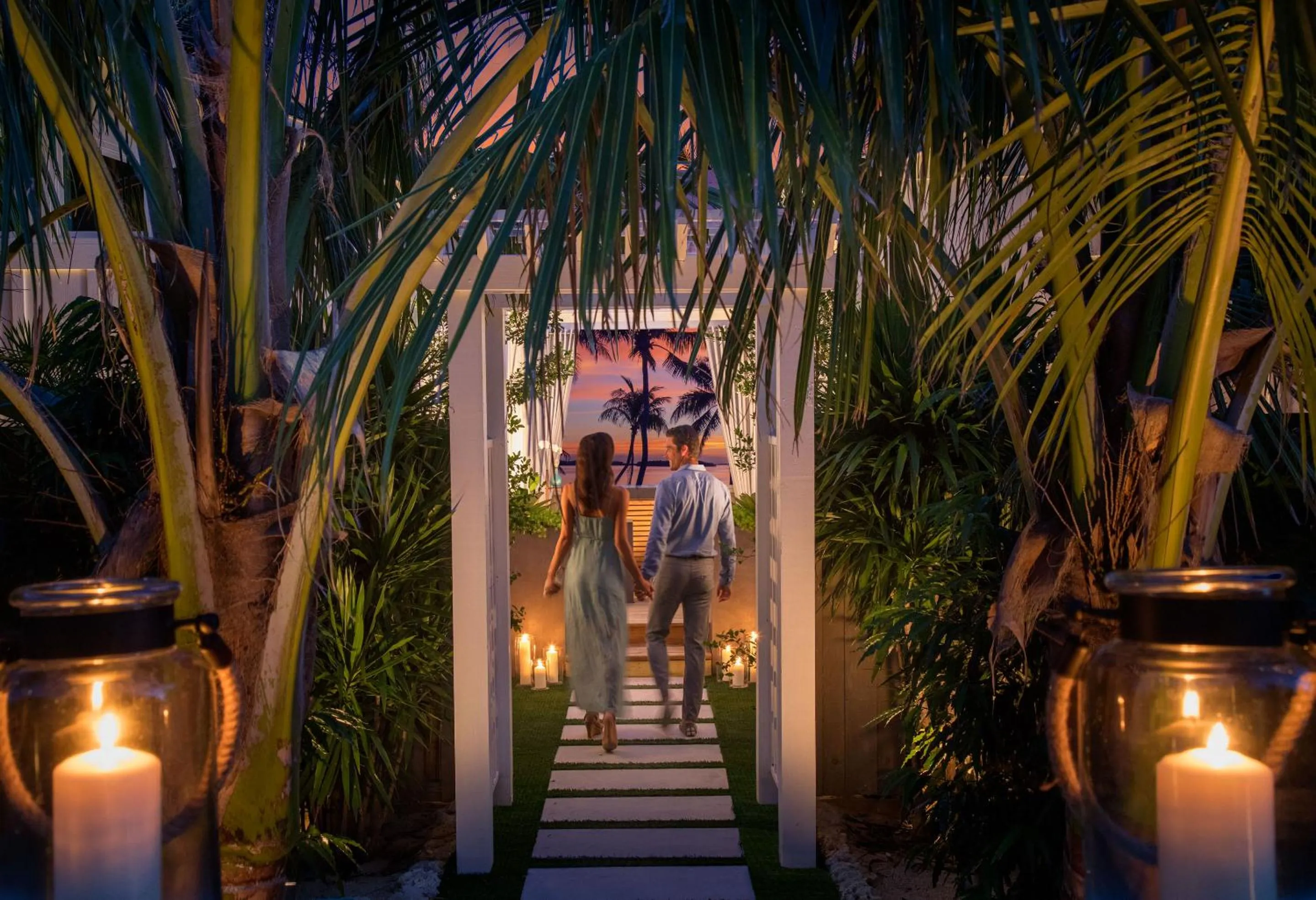 Patio in Bungalows Key Largo - All Inclusive