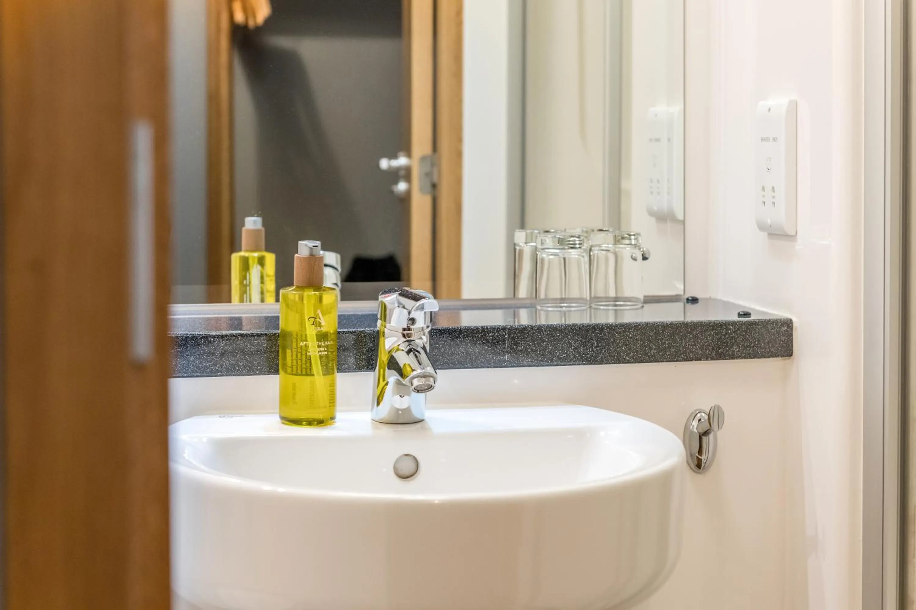 Bathroom in KM Apartments
