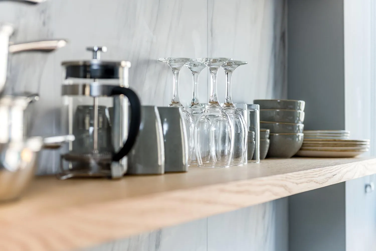 Kitchen or kitchenette in KM Apartments