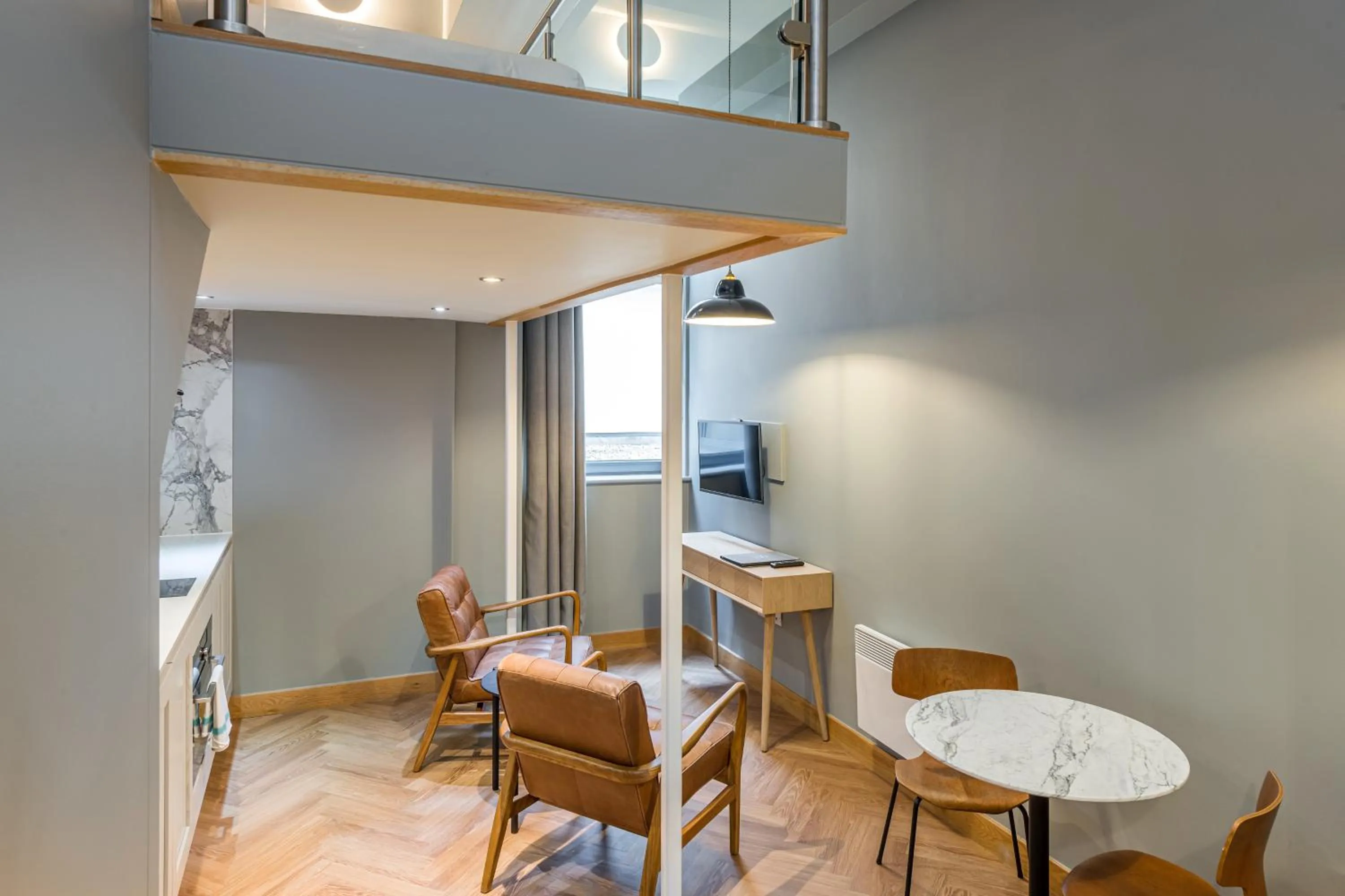 Bedroom in KM Apartments