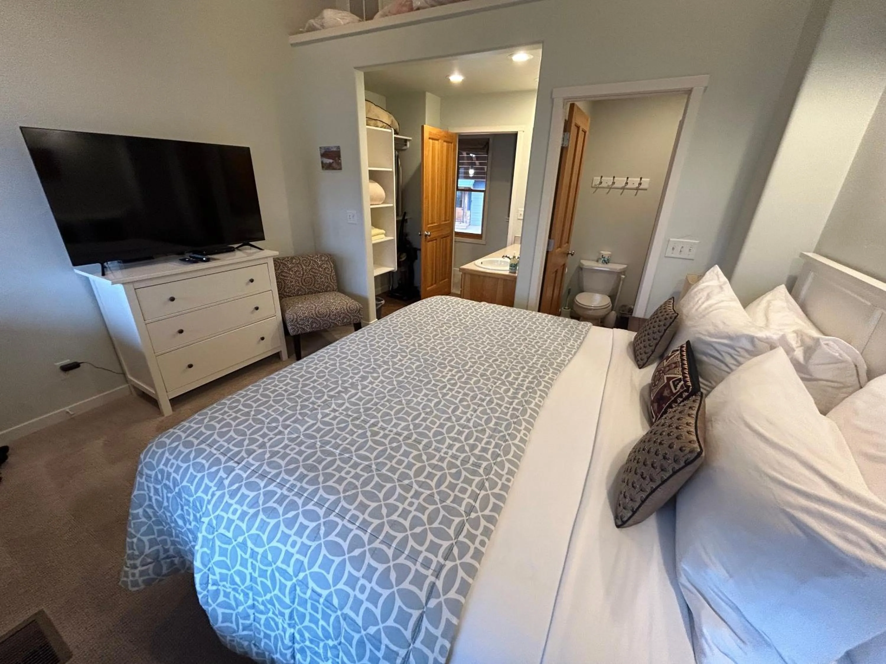 Bed in Moab Springs Ranch