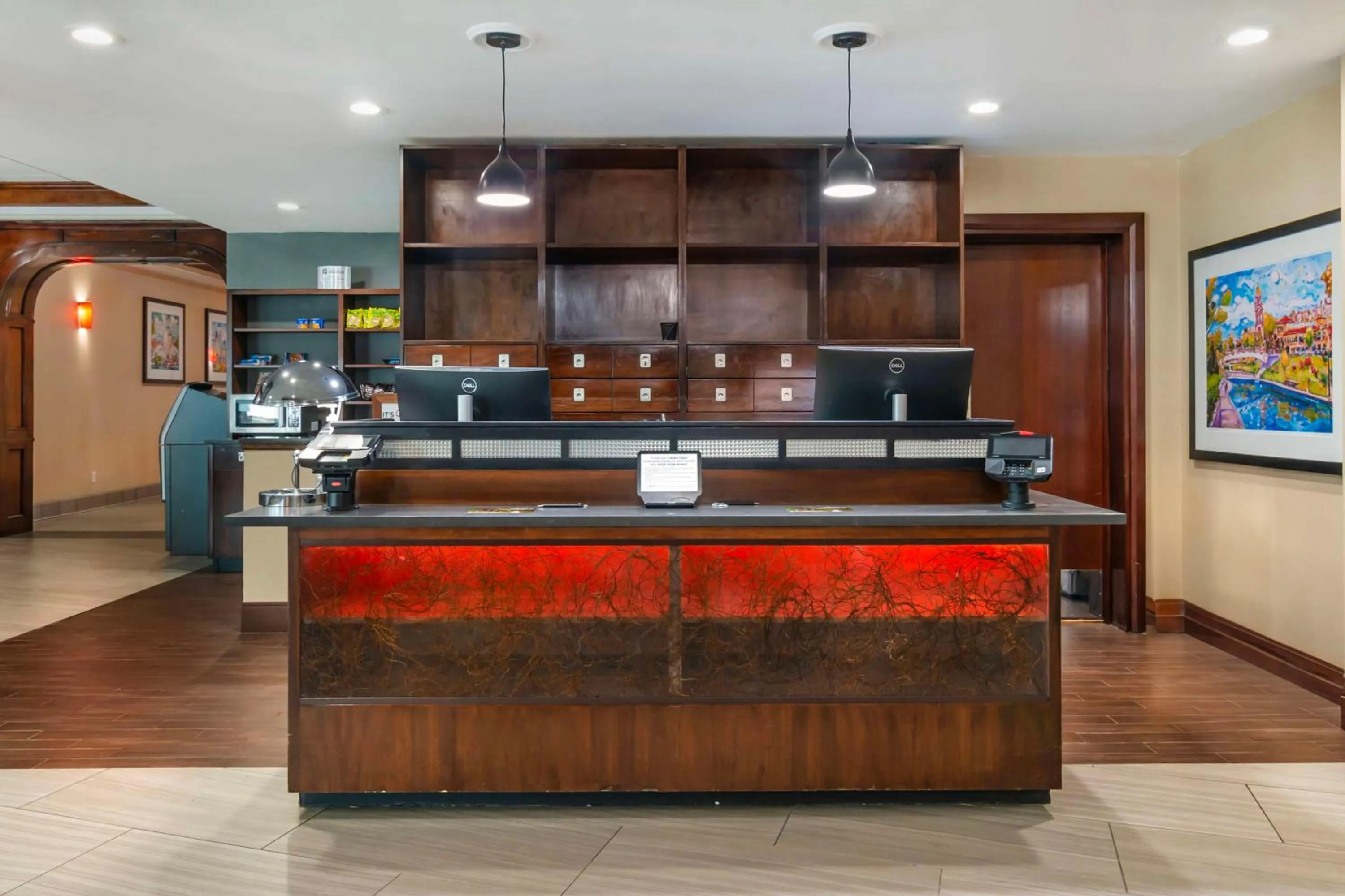 Lobby or reception in Best Western Plus Kansas City Sports Complex Hotel