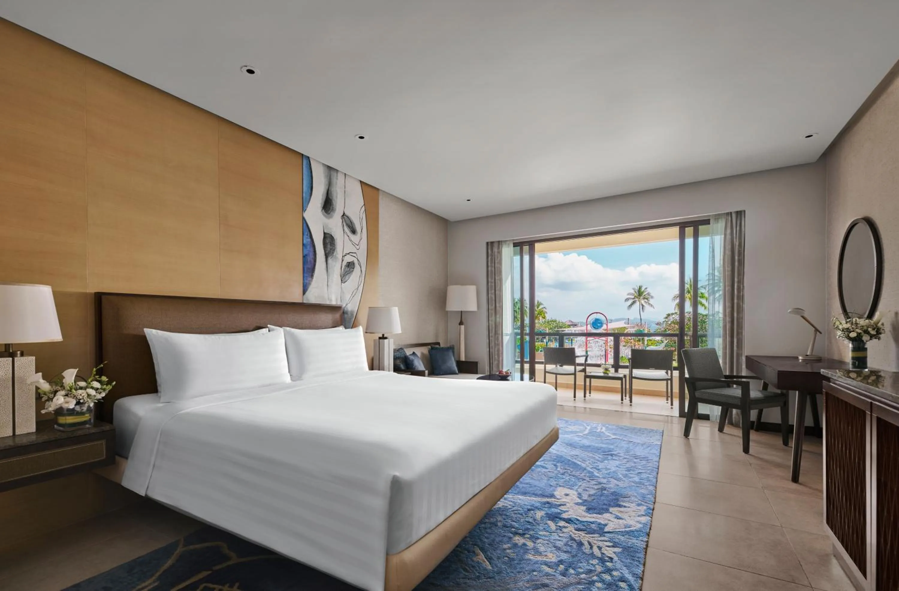 Bedroom, Bed in Shangri-La Tanjung Aru, Kota Kinabalu