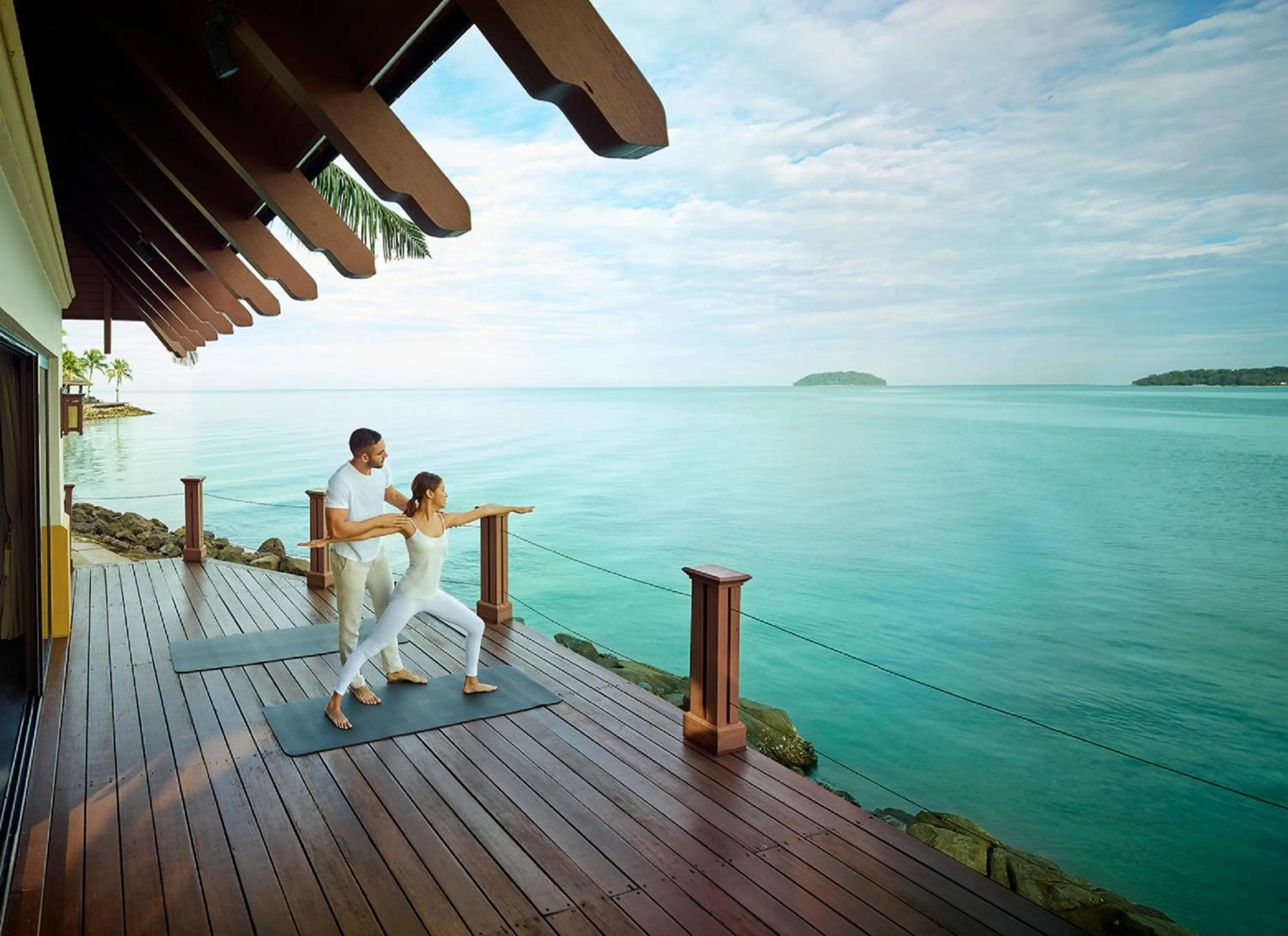 Spa and wellness centre/facilities in Shangri-La Tanjung Aru, Kota Kinabalu