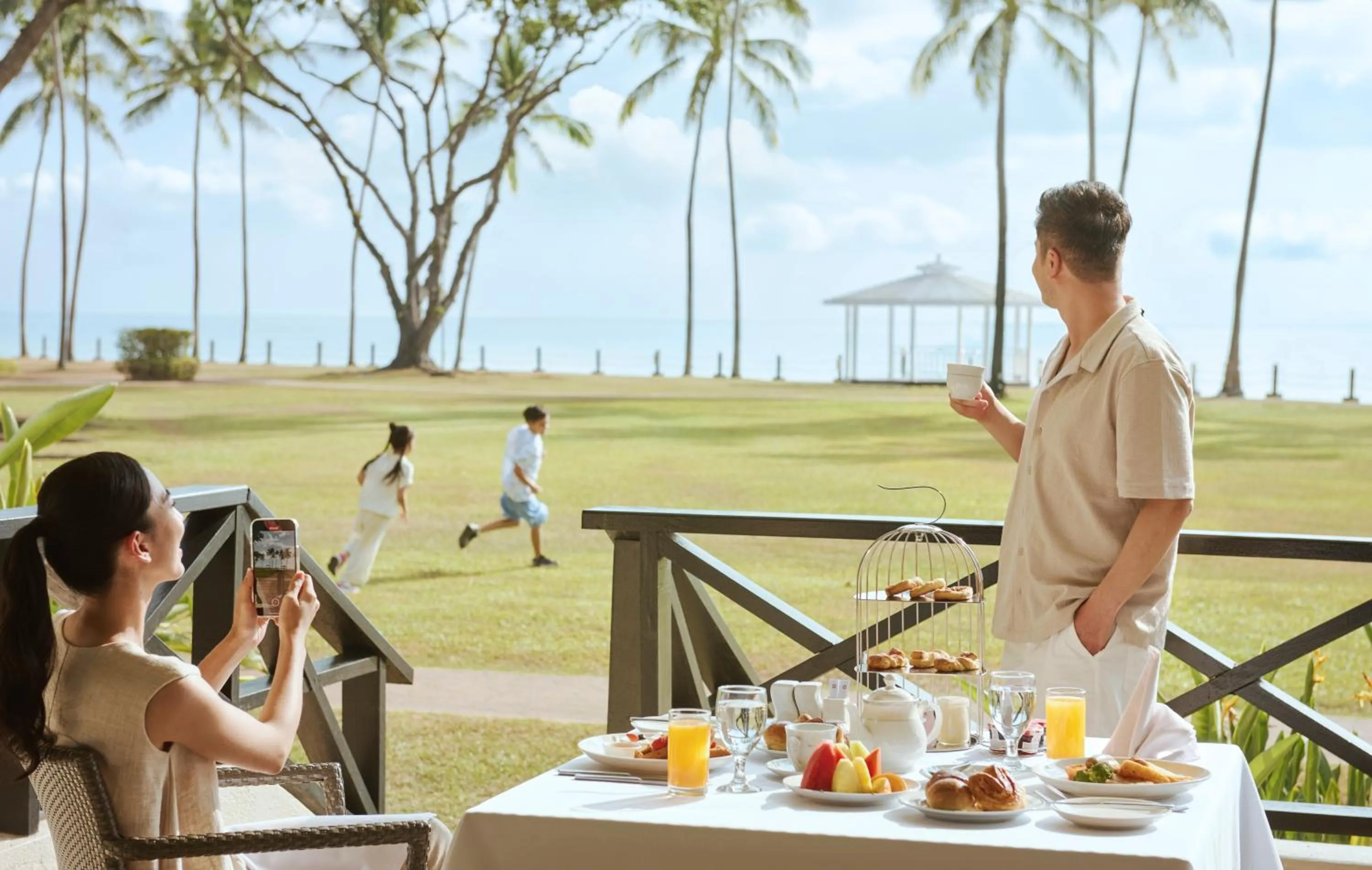 People in Shangri-La Tanjung Aru, Kota Kinabalu