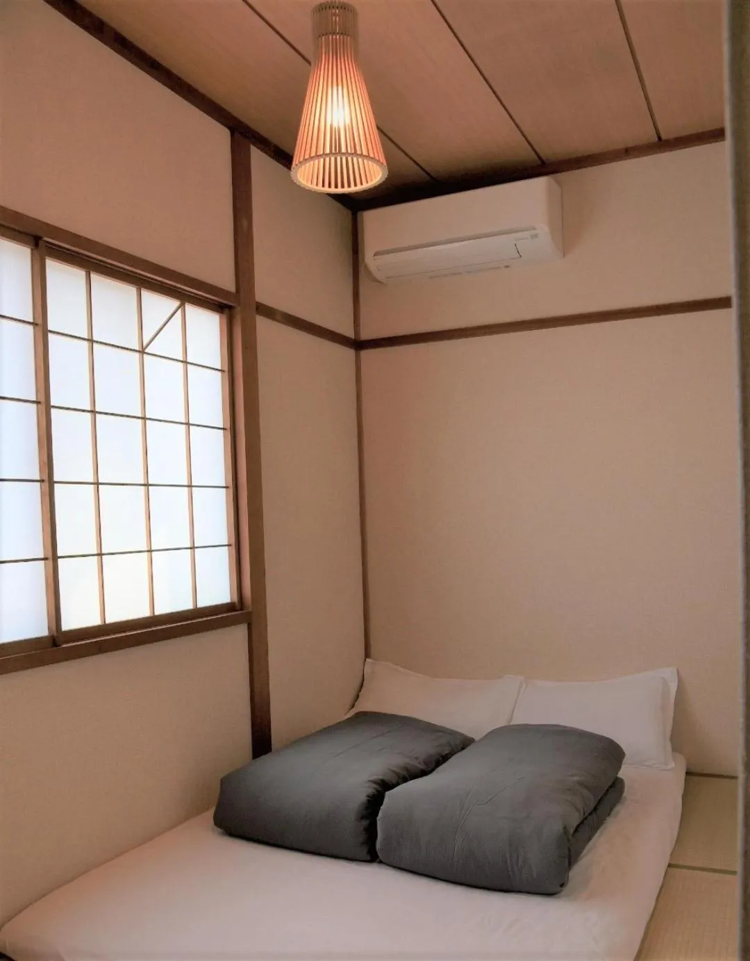 Bed in Guesthouse Hakuka