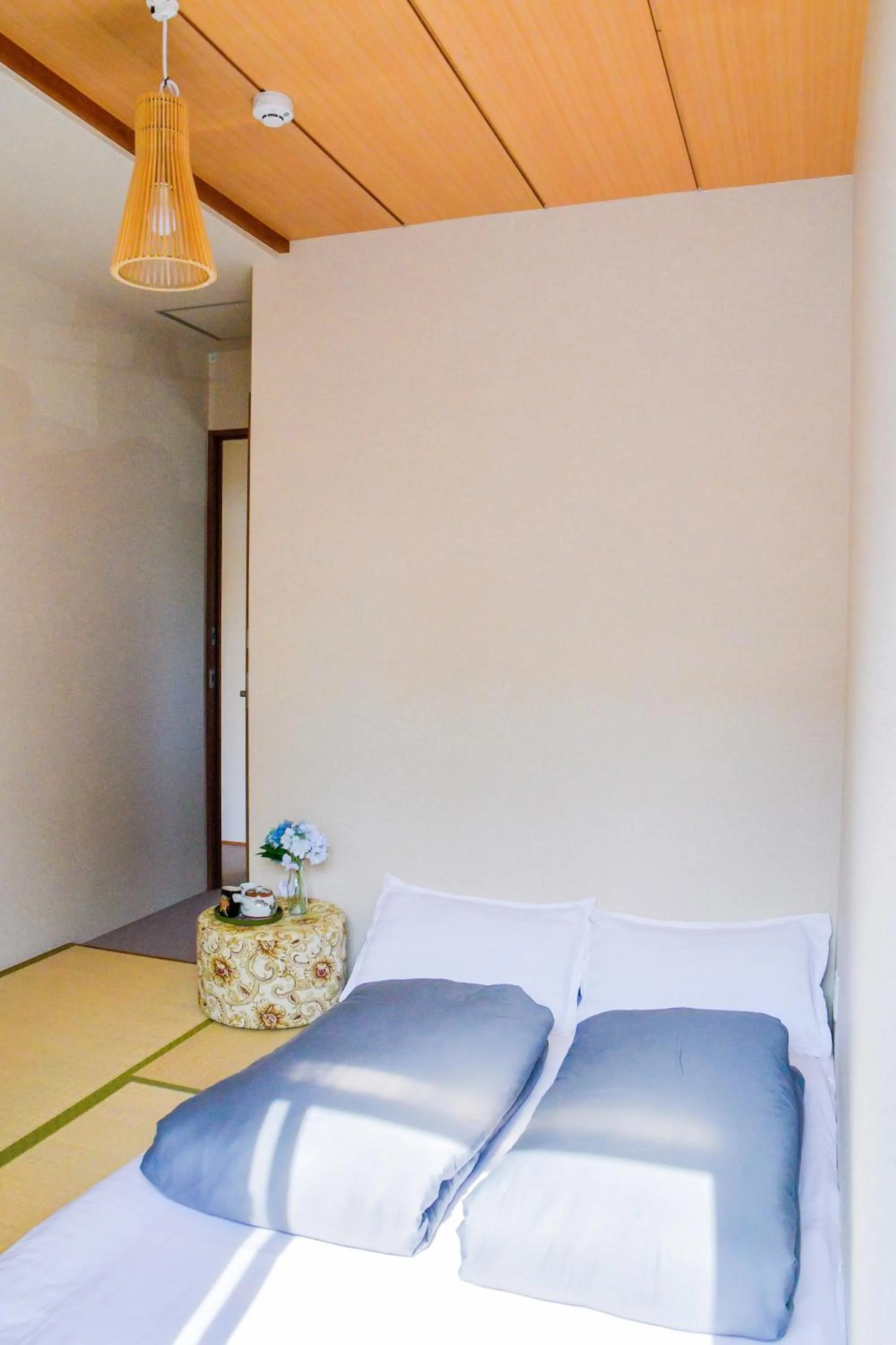 Bed in Guesthouse Hakuka