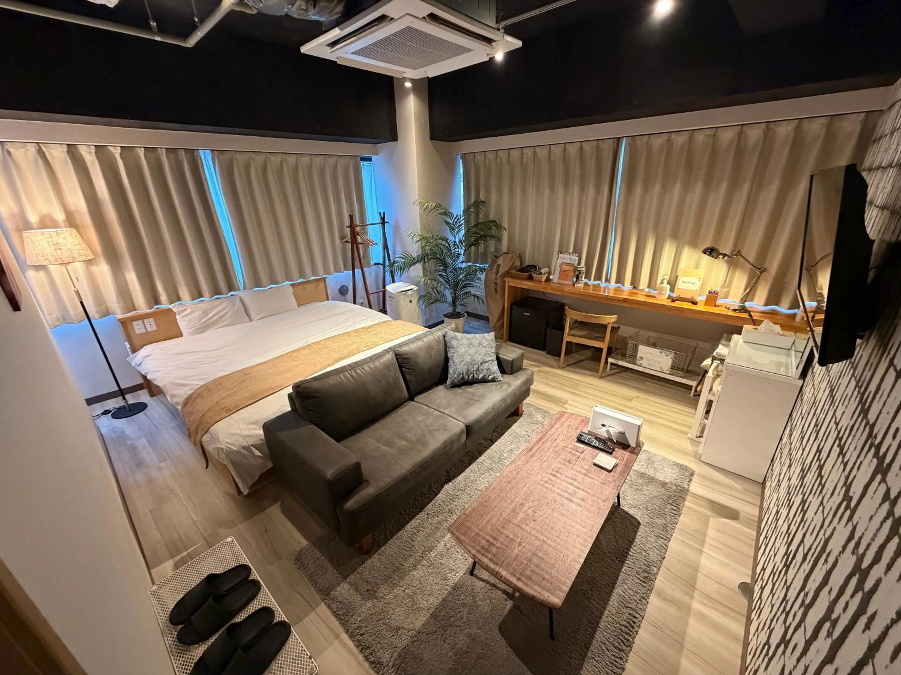 Photo of the whole room, Bed in TOKYO-W-INN Asakusa