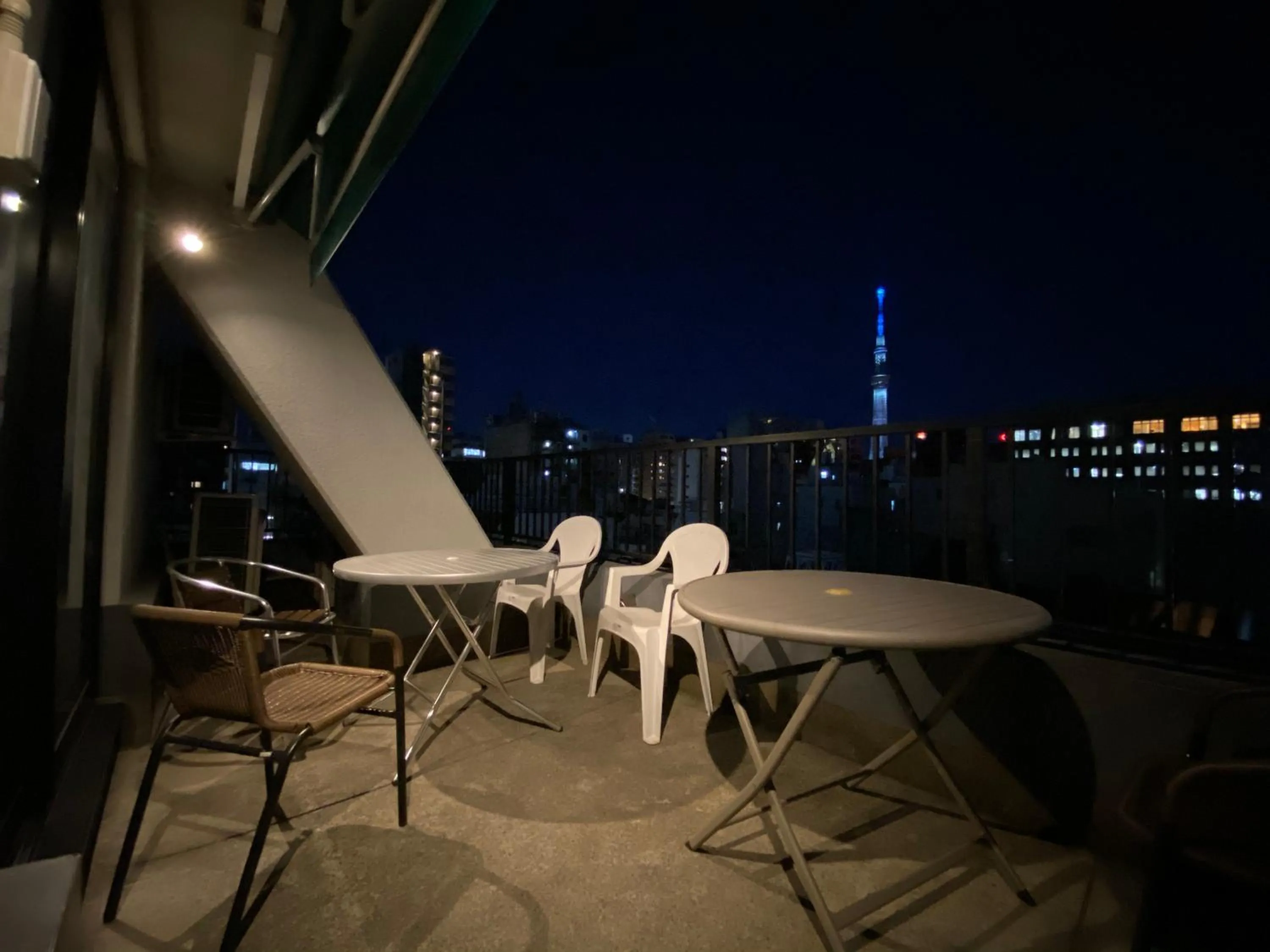 Balcony/Terrace in TOKYO-W-INN Asakusa