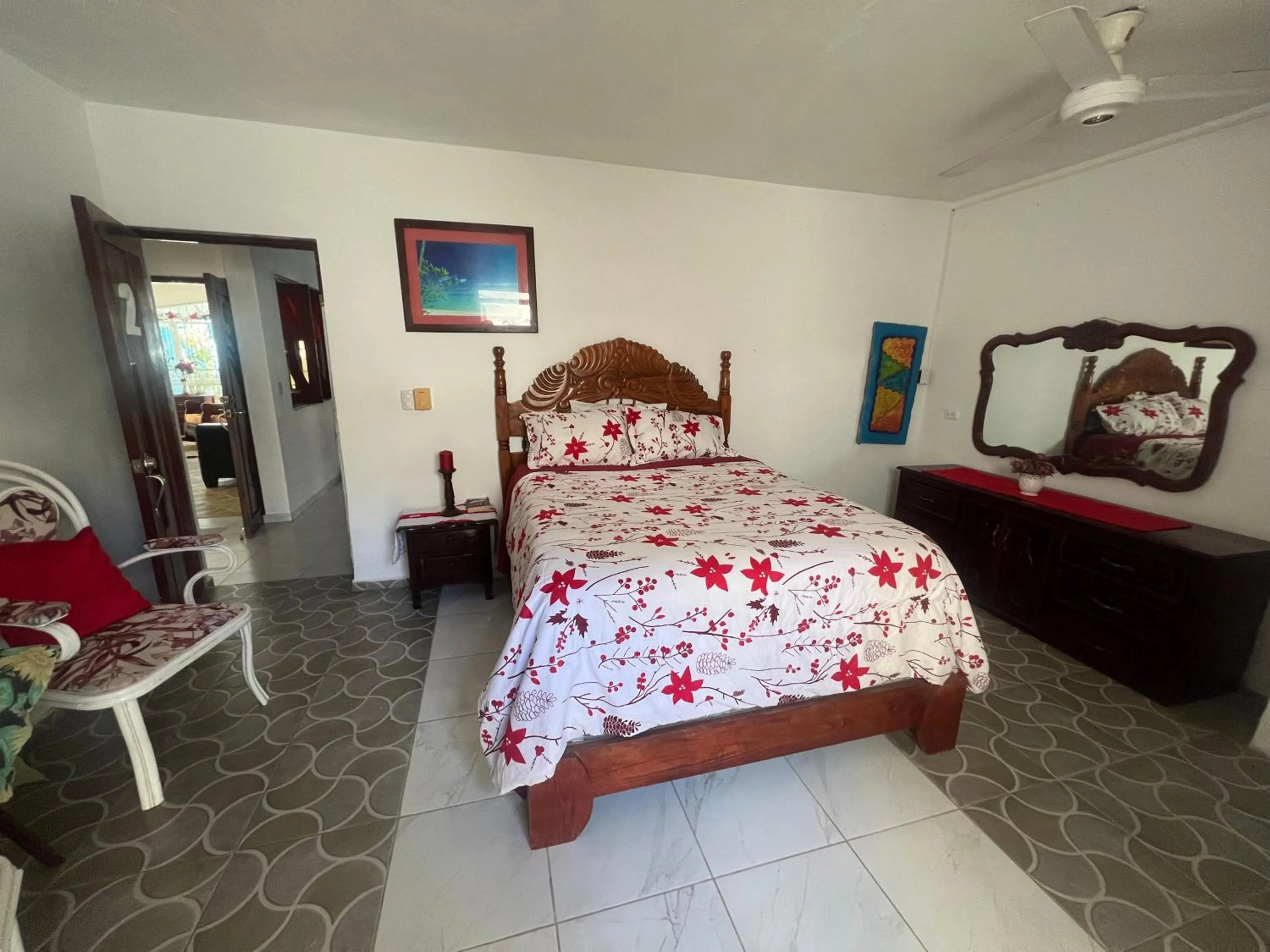 Bed in Villa Antonia 16