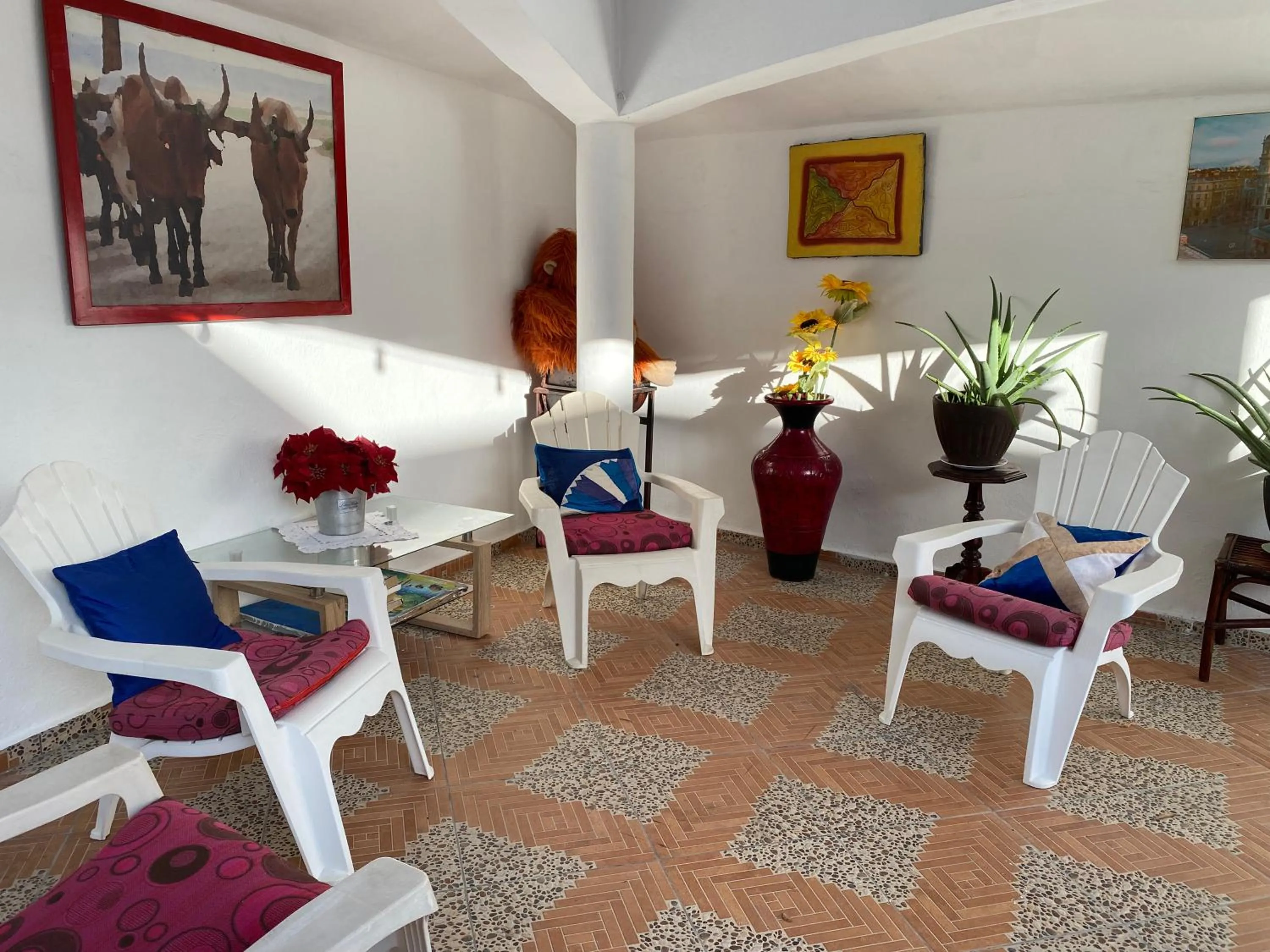 Seating area in Villa Antonia 16