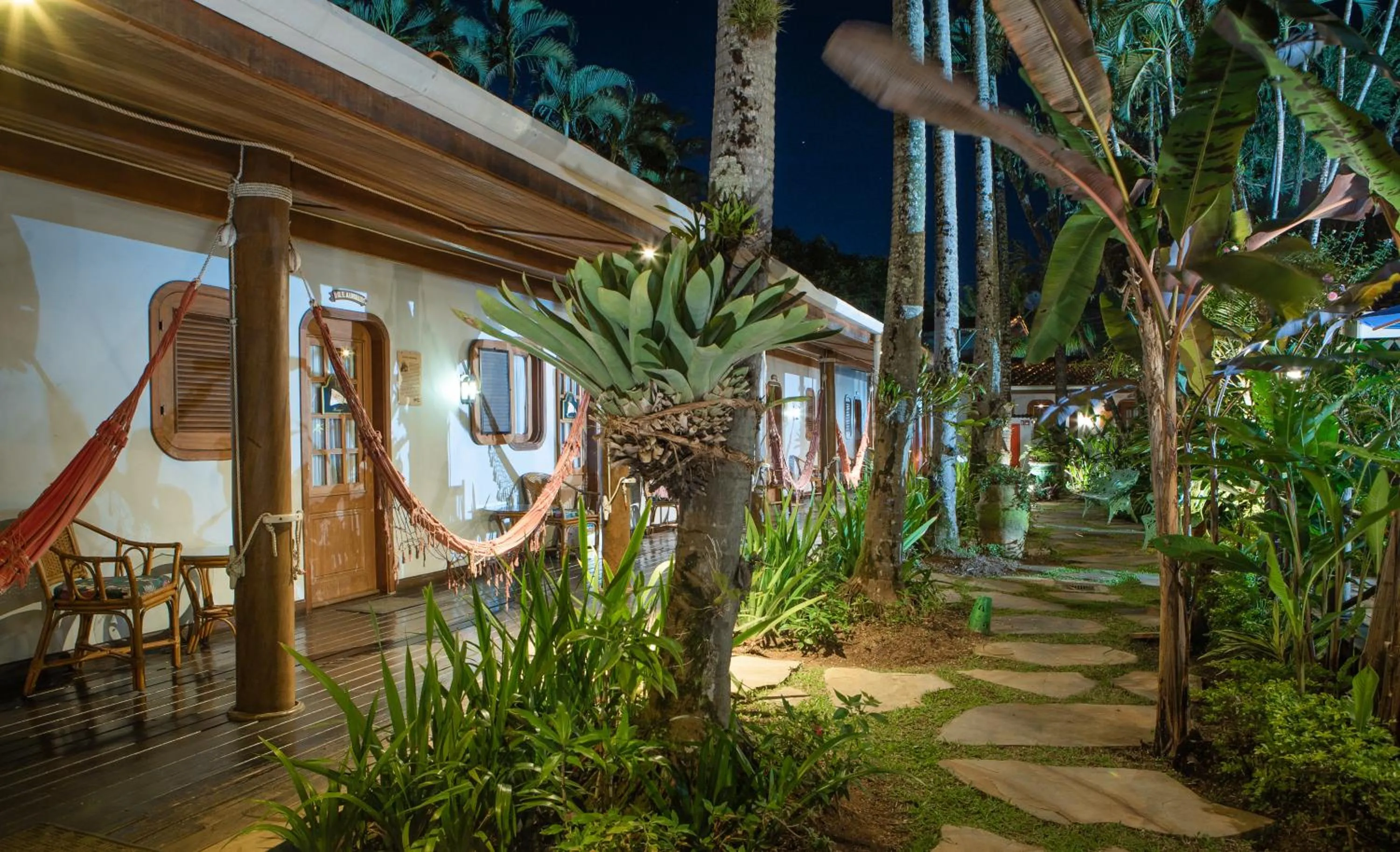 Patio in Plaza Inn Pousada do Capitão