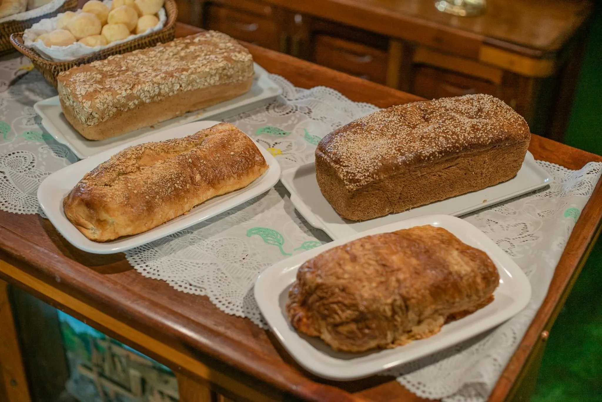 Breakfast in Plaza Inn Pousada do Capitão