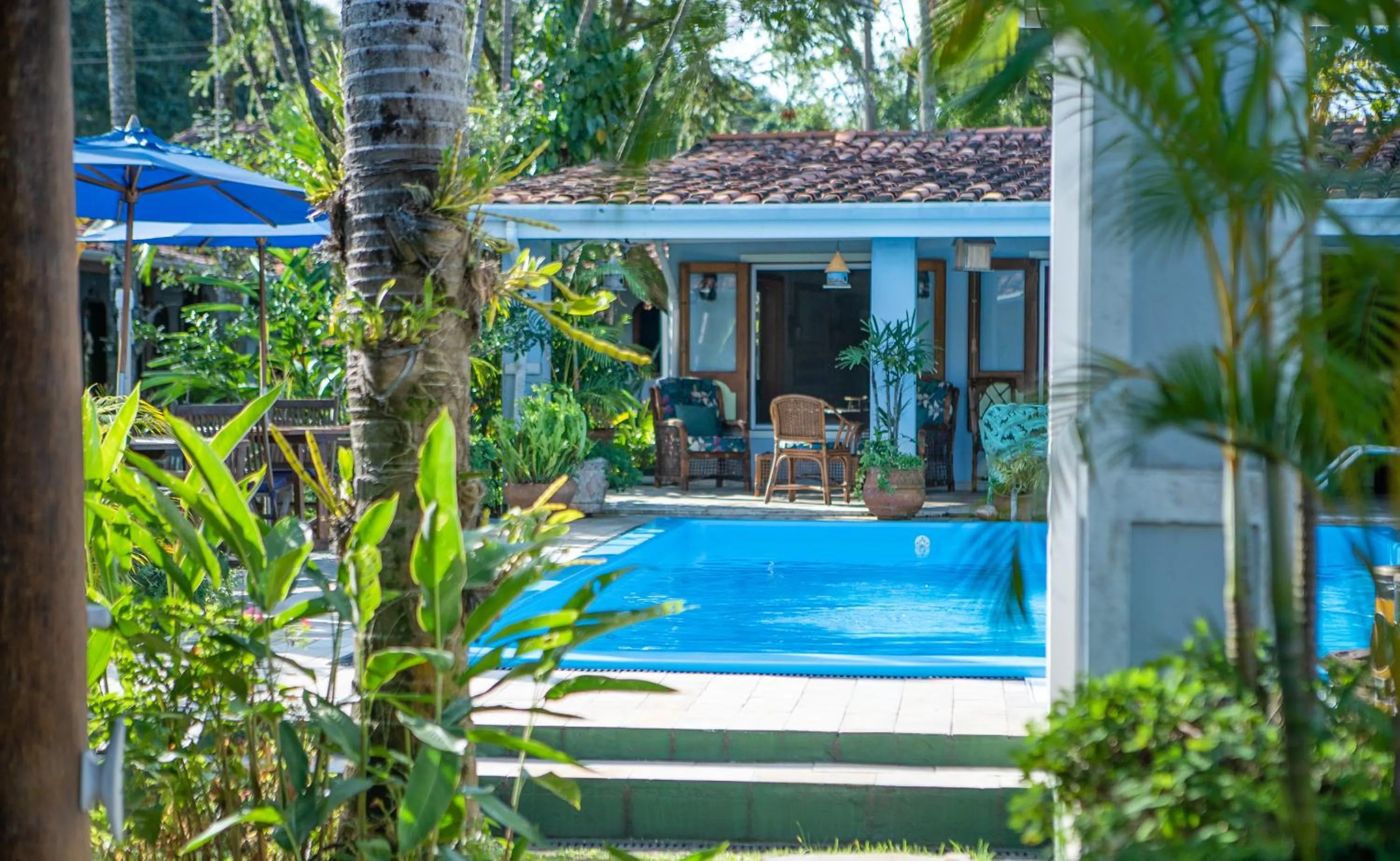Swimming pool in Plaza Inn Pousada do Capitão