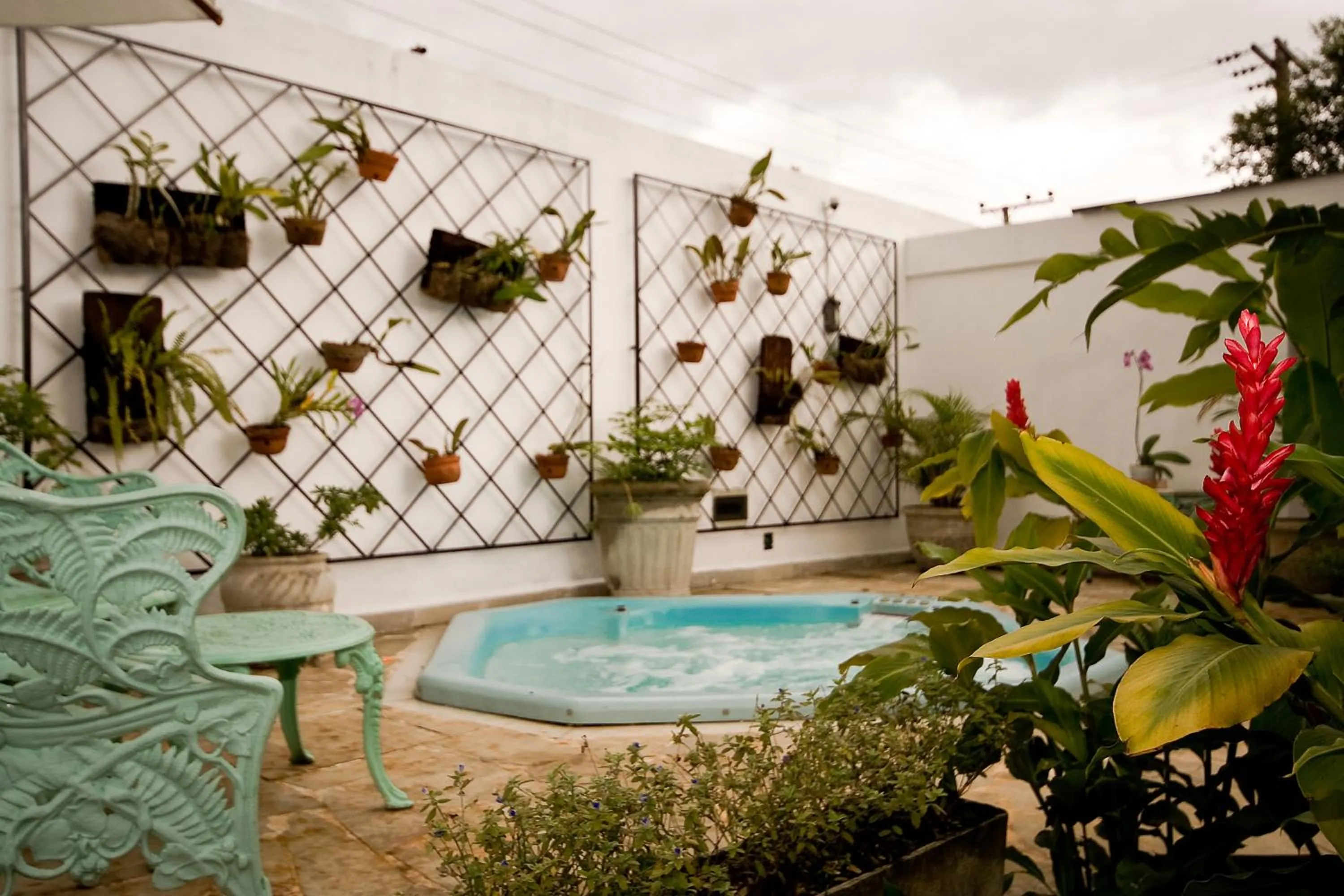 Hot Tub in Plaza Inn Pousada do Capitão