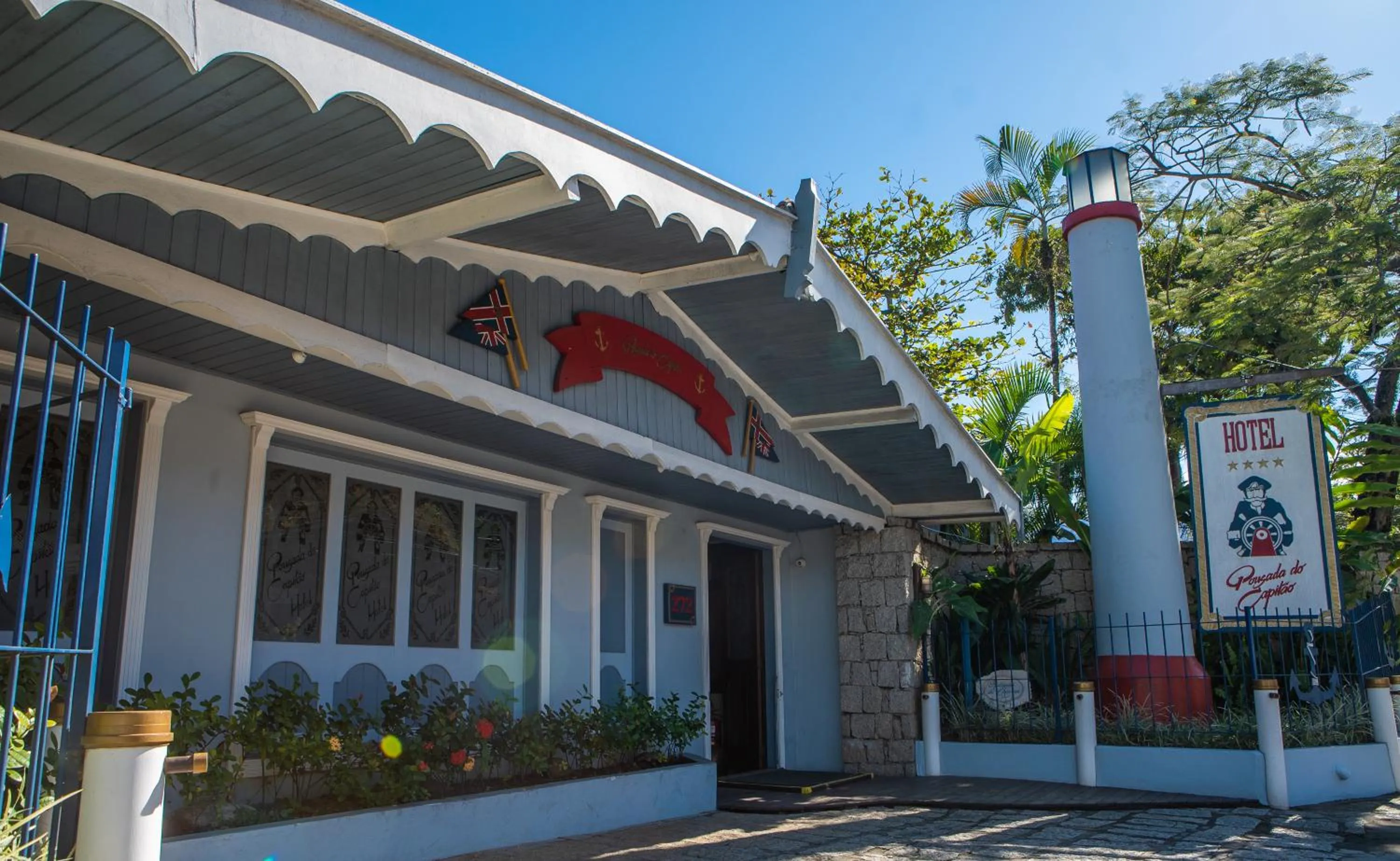Facade/entrance in Plaza Inn Pousada do Capitão